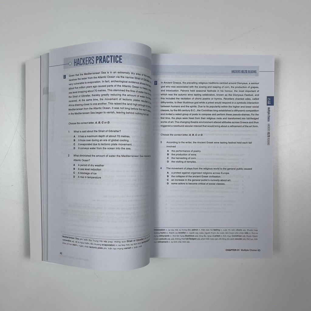 Sách Tiếng Anh - Hackers IELTS Reading