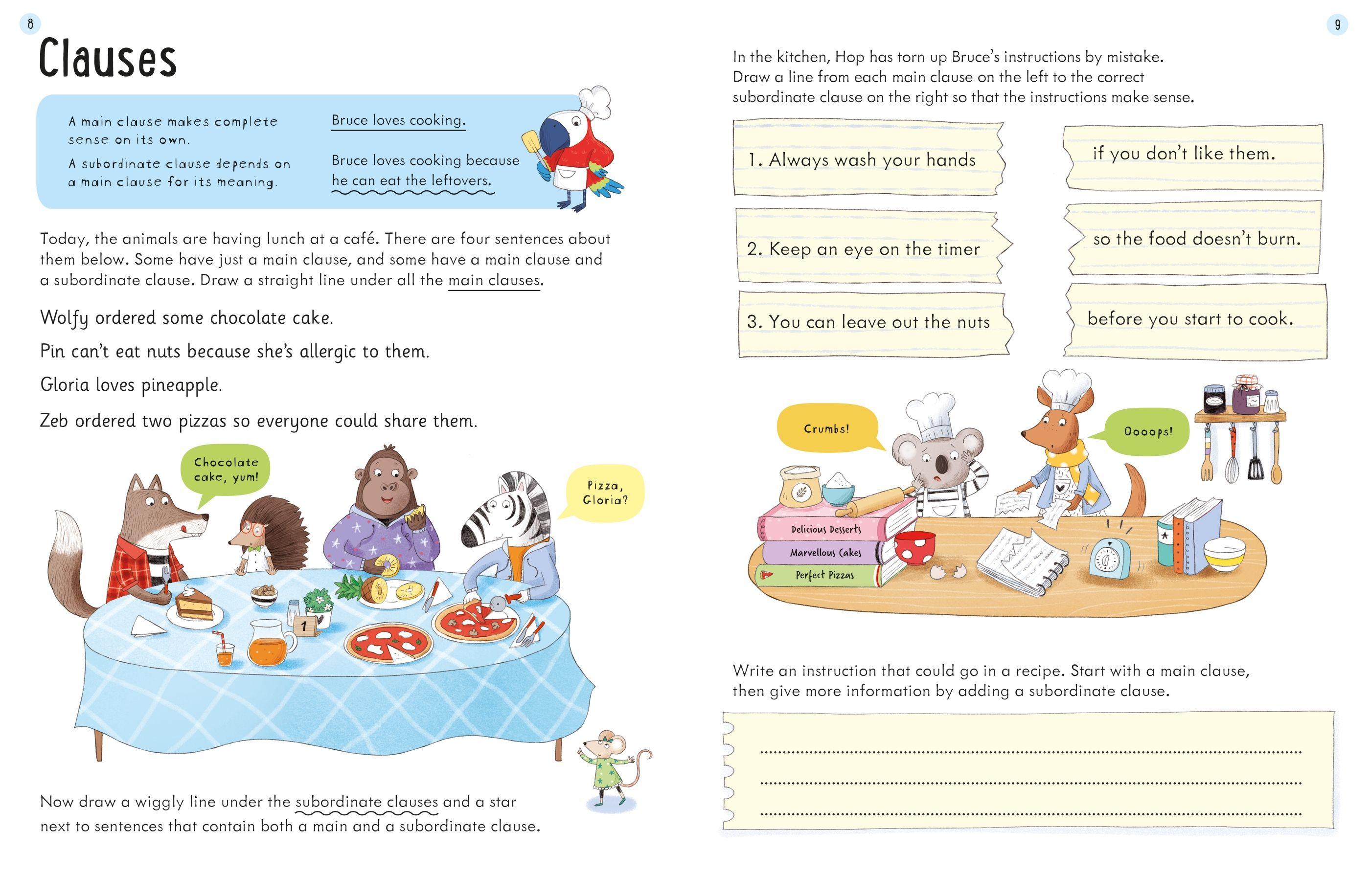 Usborne Workbooks Grammar and Punctuation 7 - 8