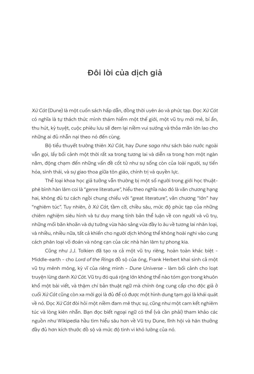 Xứ Cát - Frank Herbert