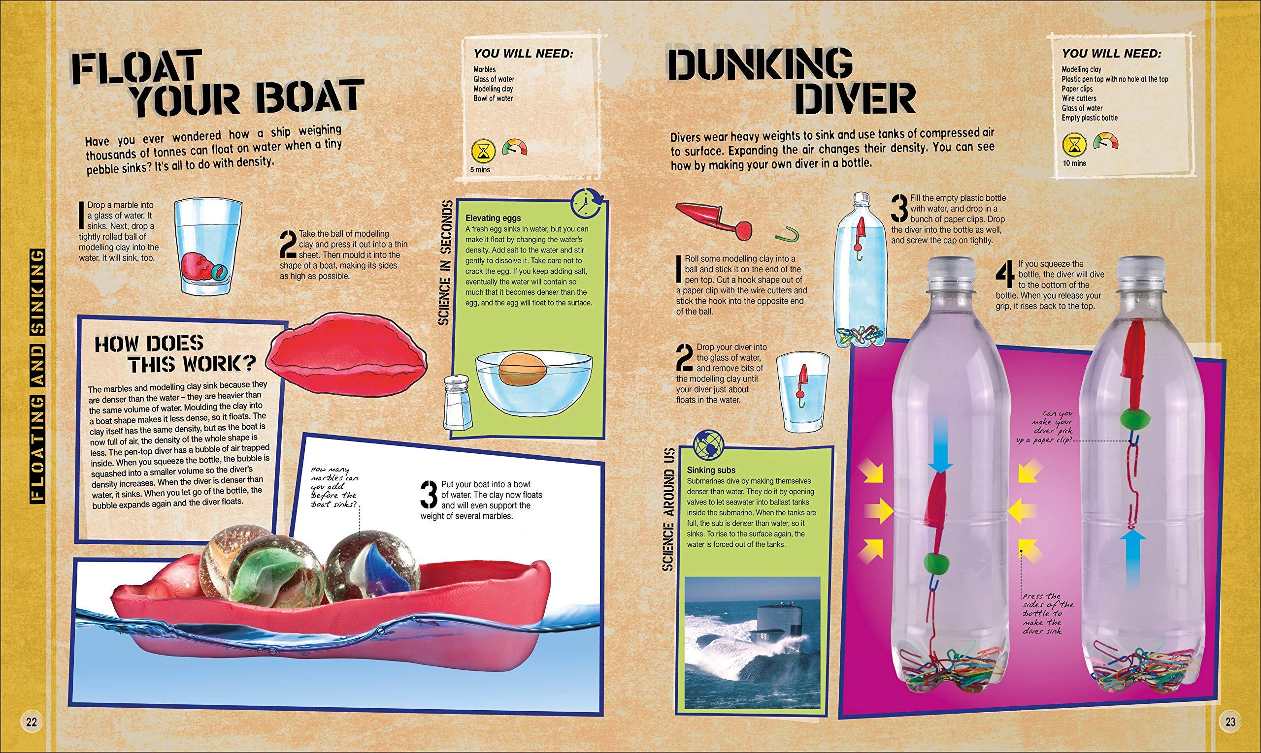 DK Science Experiments : Loads of Explosively Fun Activities You Can Do !
