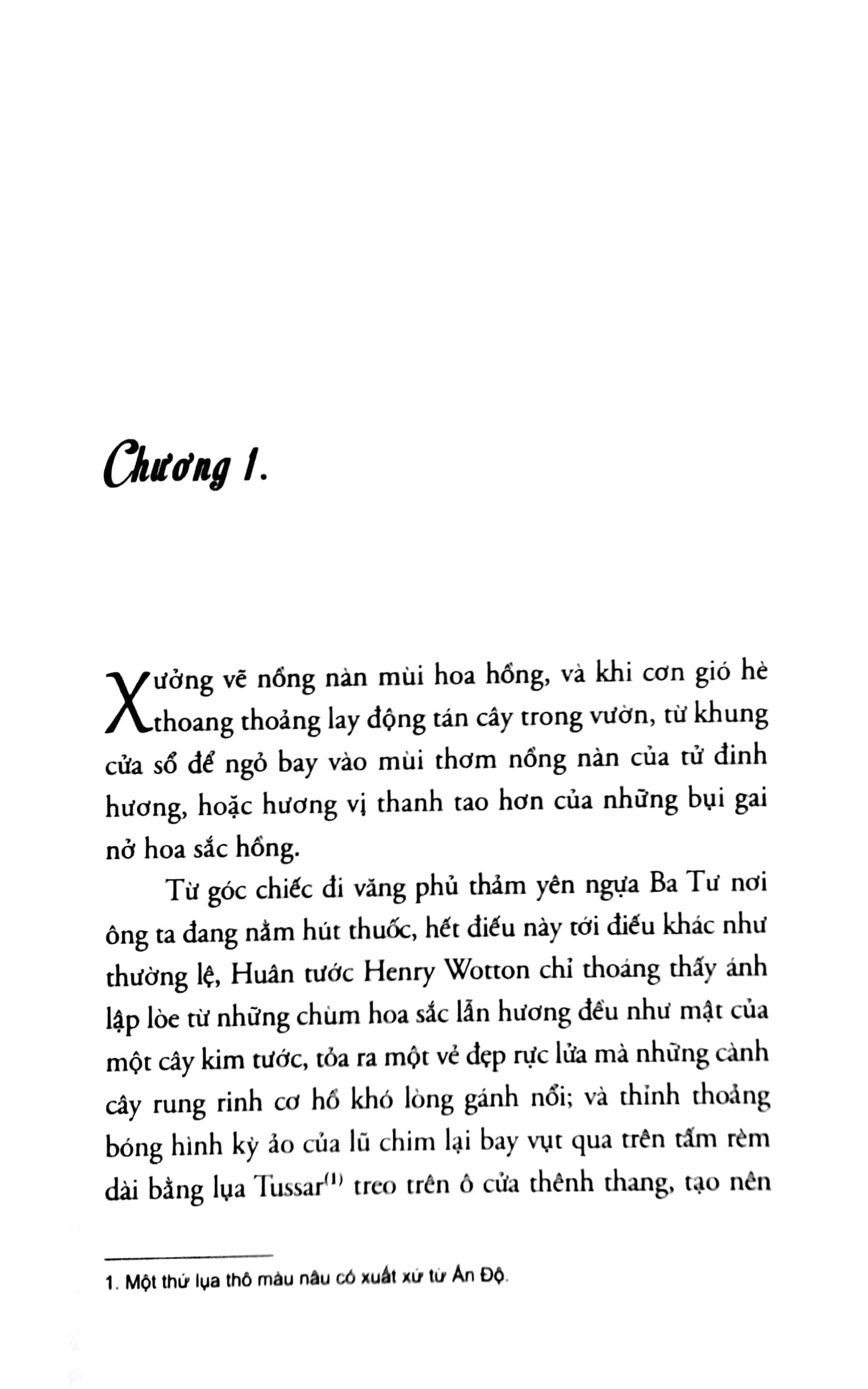 Chân Dung Của Dorian Gray