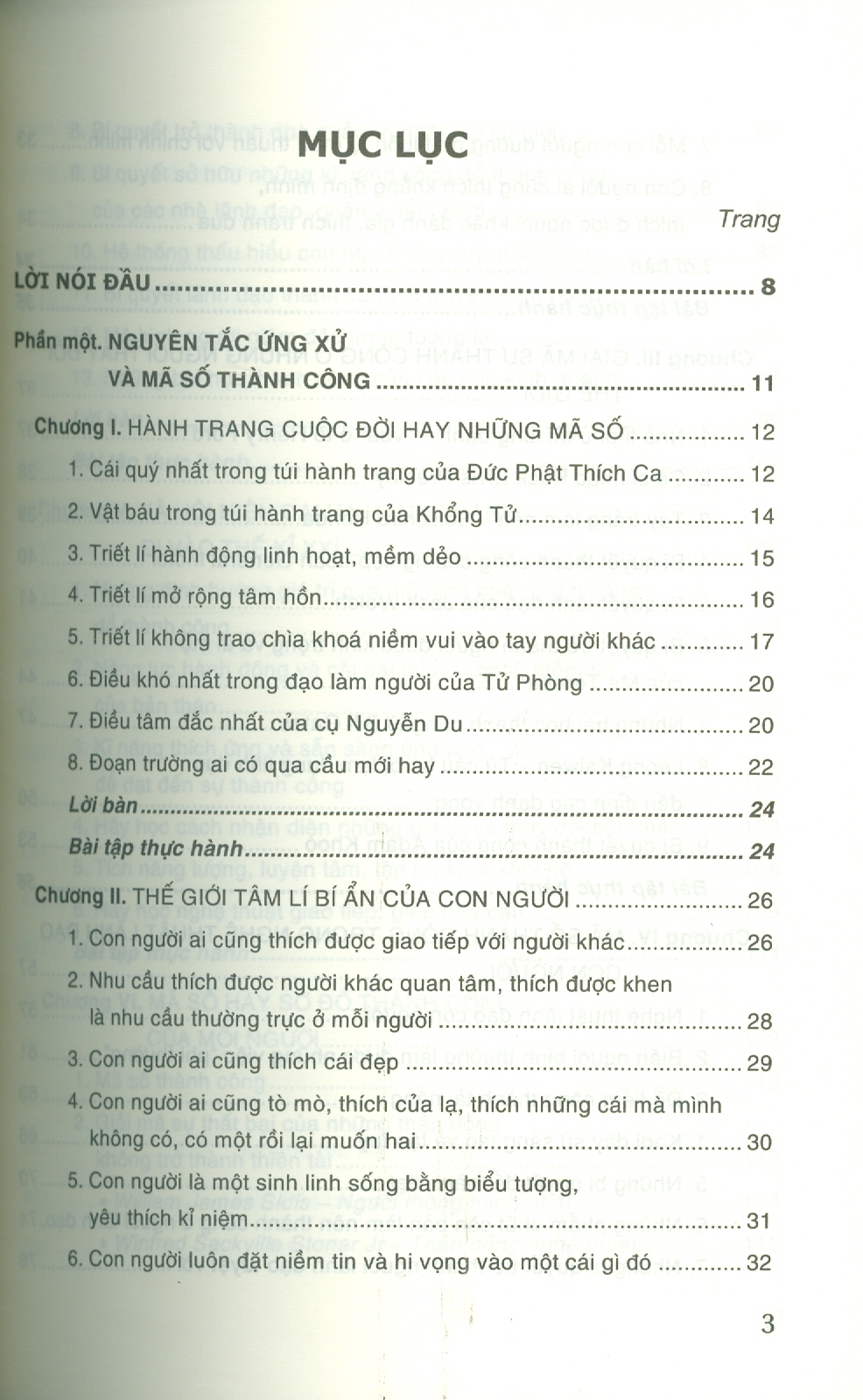Nghệ Thuật Ứng Xử Và Mã Số Thành Công