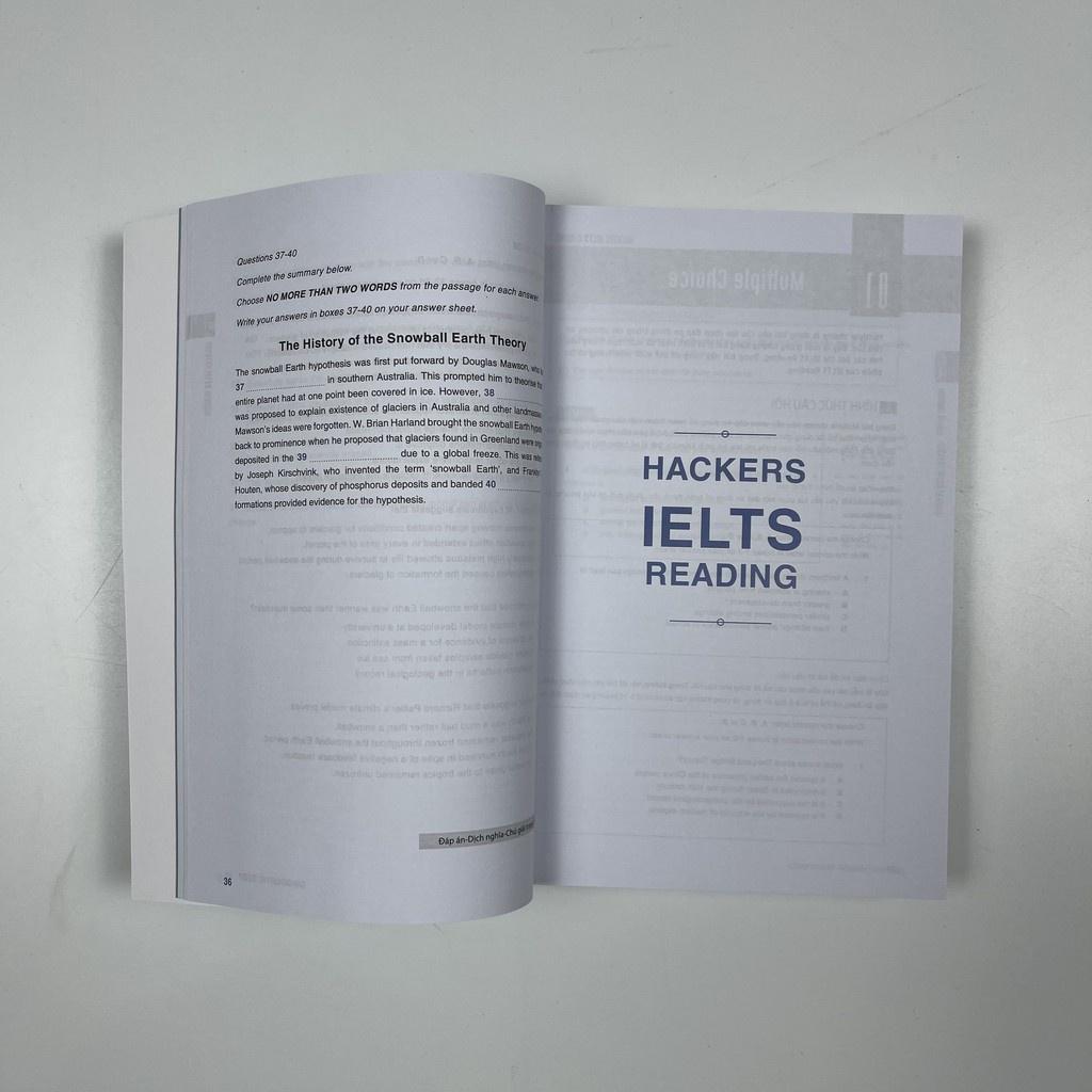Sách Tiếng Anh - Hackers IELTS Reading