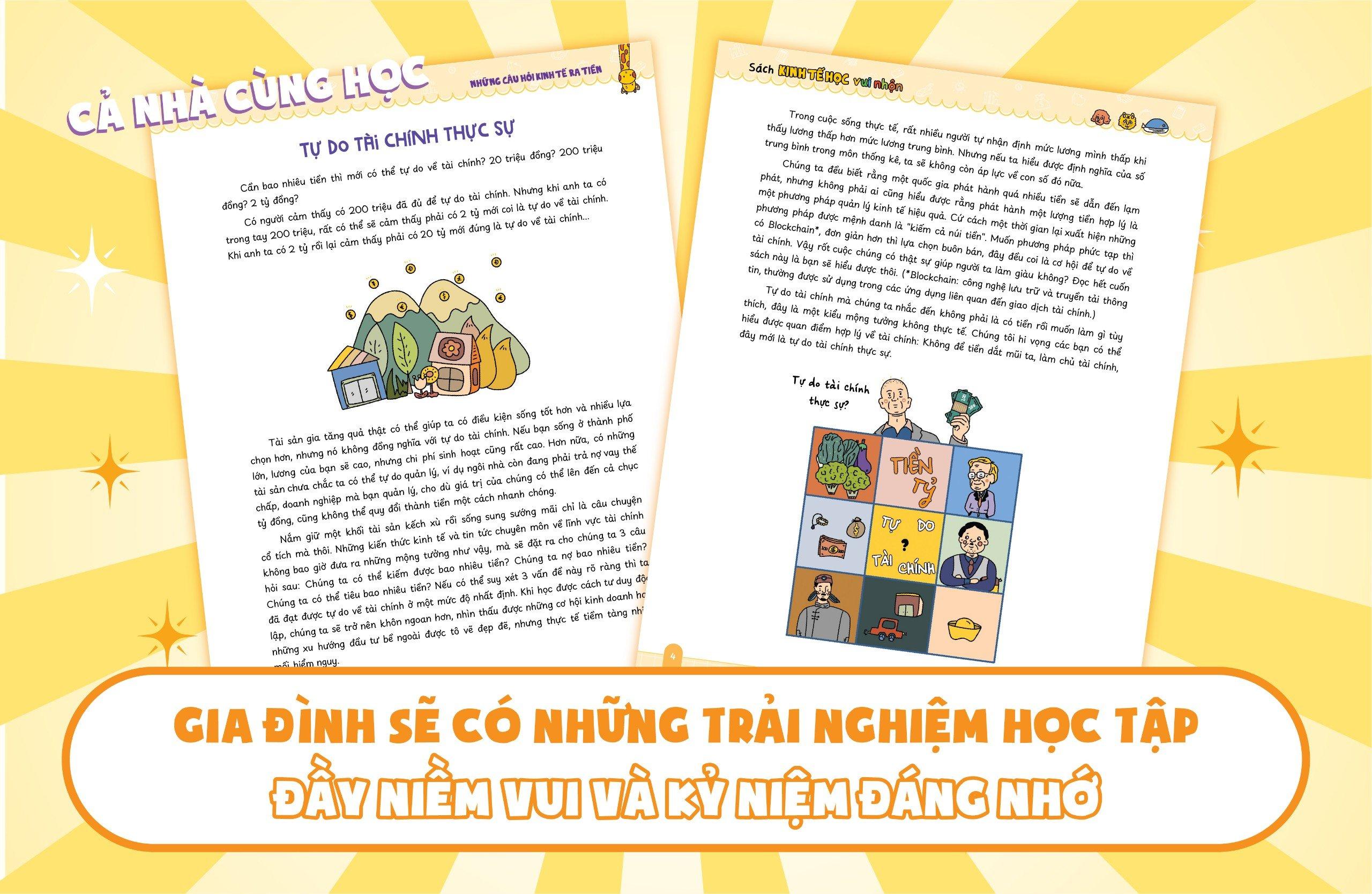 Sách Kinh Tế Học Vui Nhộn - Những Câu Hỏi Kinh Tế Ra Tiền - Tại Sao Không In Nhiều Tiền Hơn Để Ai Cũng Giàu Có?
