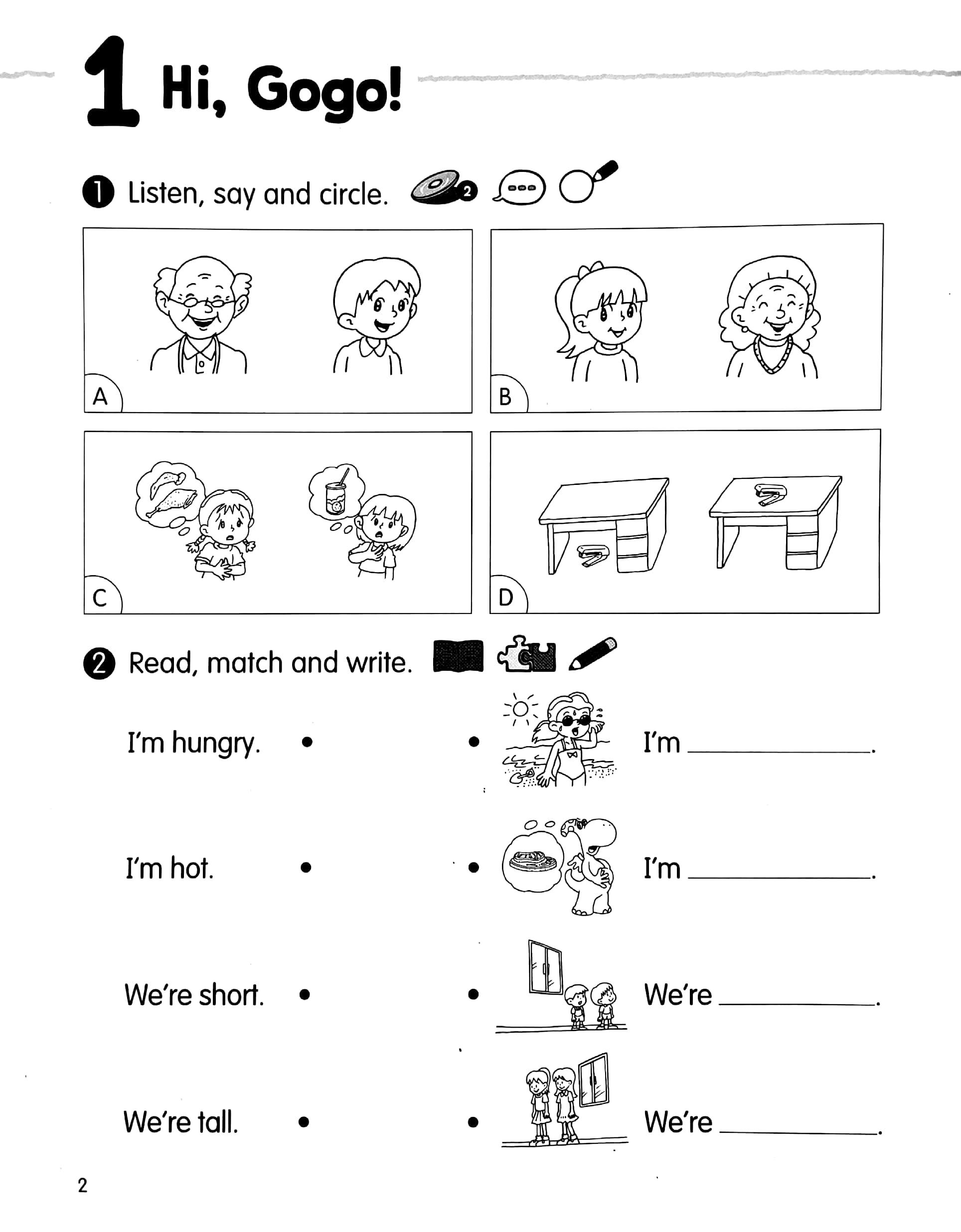 Gogo Loves English 3 : Workbook with CD (New Edition)
