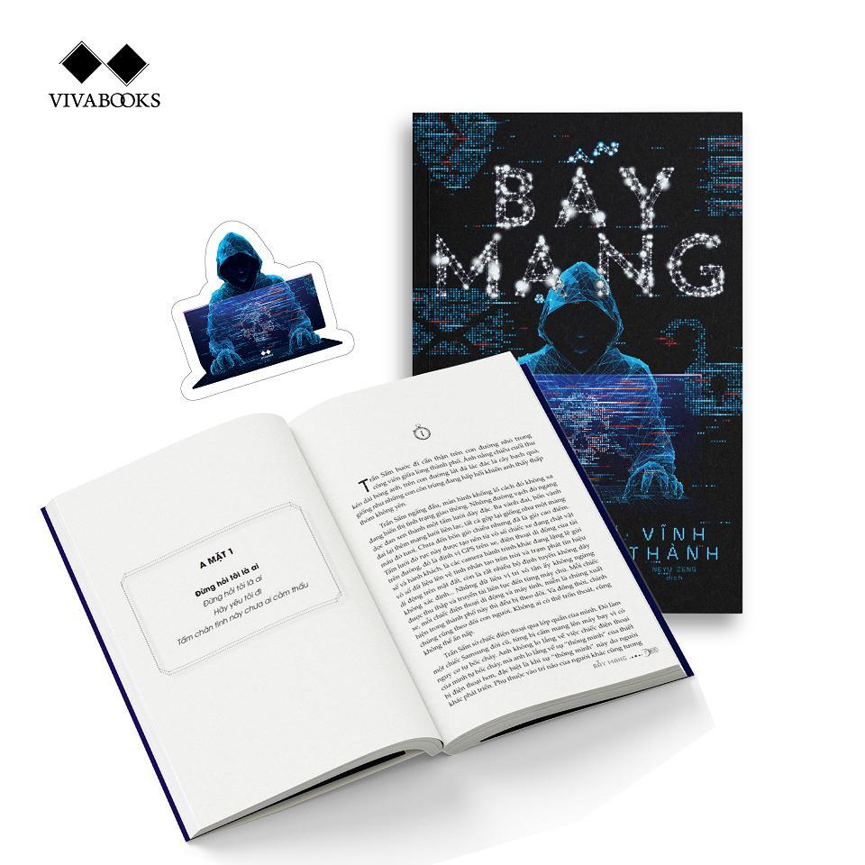 Sách - Bẫy Mạng - Tiểu Thuyết Trinh Thám - AZ Việt Nam