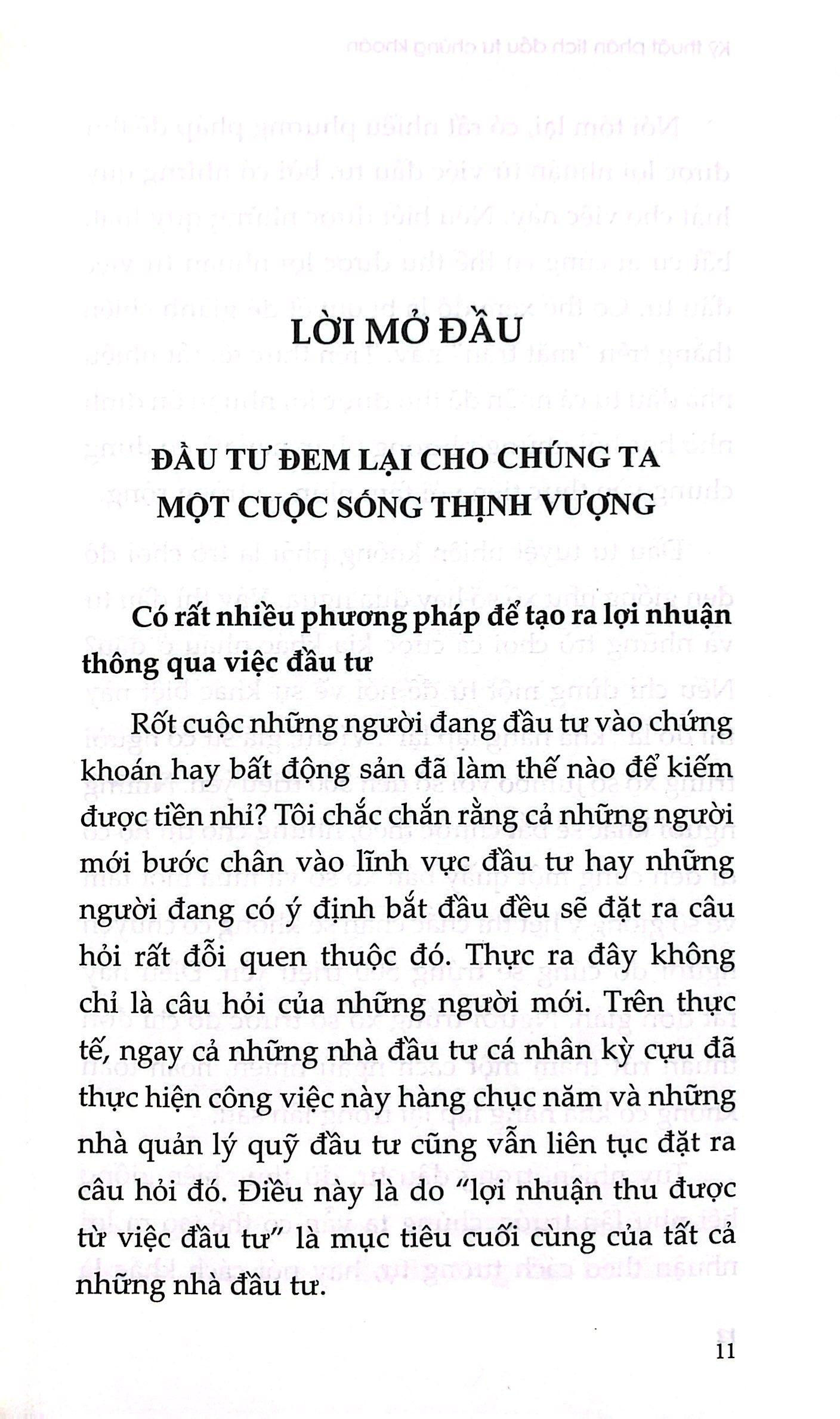 Kĩ Thuật Phân Tích Đầu Tư Chứng Khoán