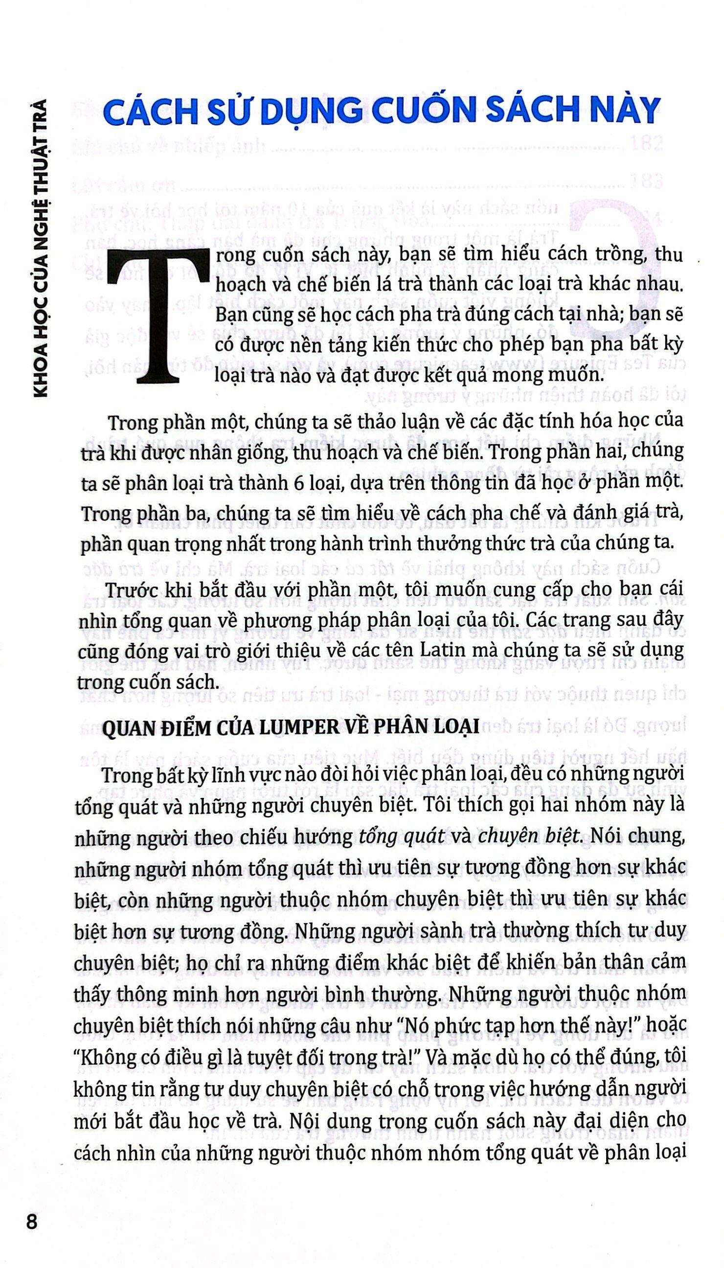 Khoa Học Của Nghệ Thuật Trà