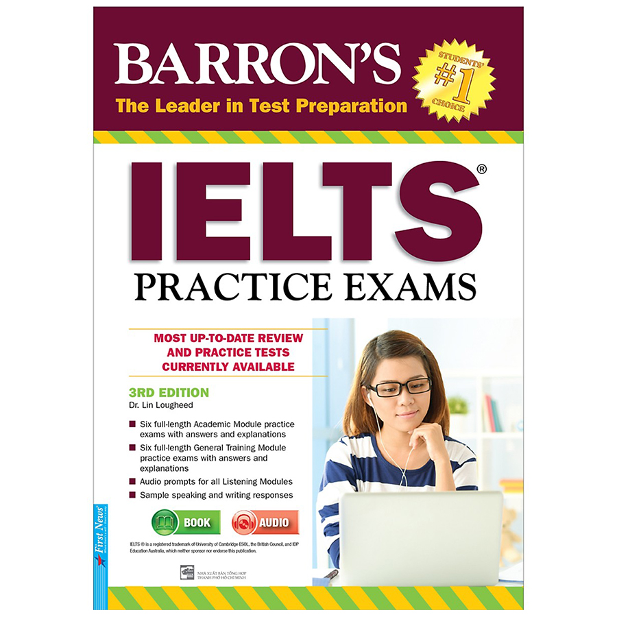 Combo : Ngoại Ngữ IELTS (2 Cuốn) : Barron