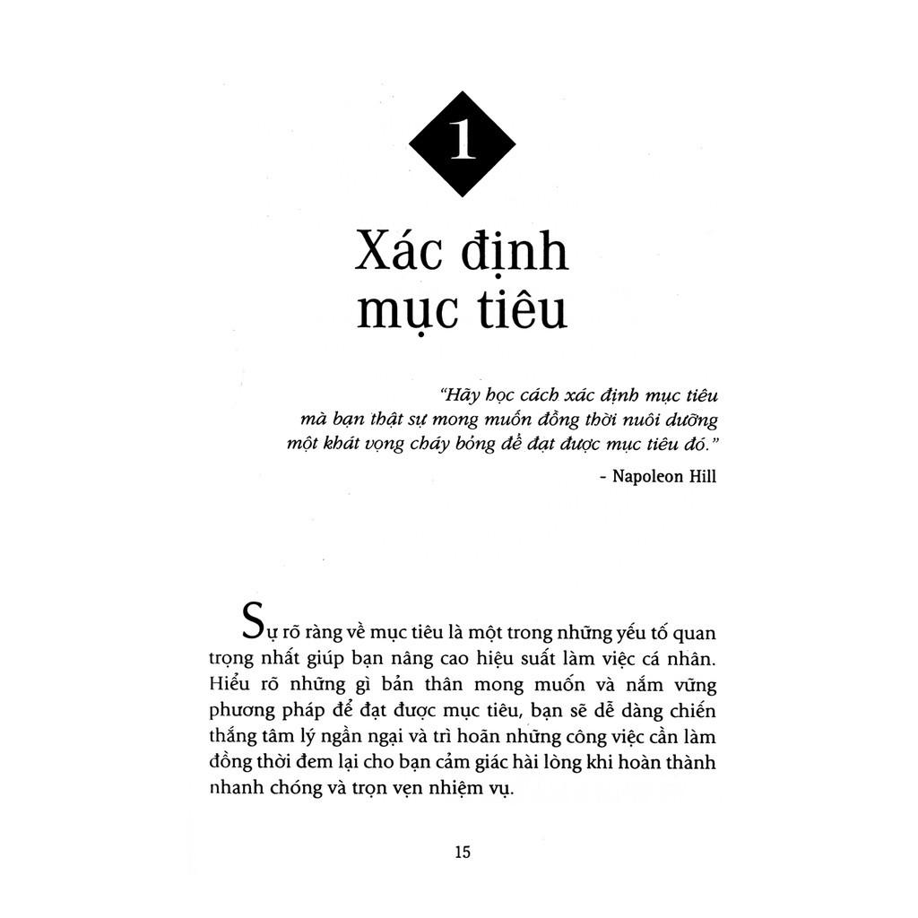 Để Hiệu Quả Trong Công Việc Từ Bỏ Thói Quen Trì Hoãn - Bản Quyền