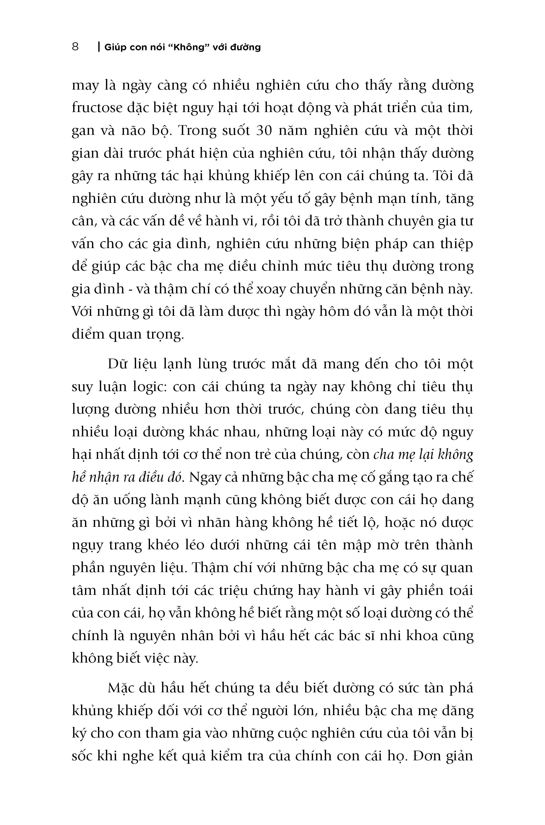 Giúp Con Nói “Không” Với Đường