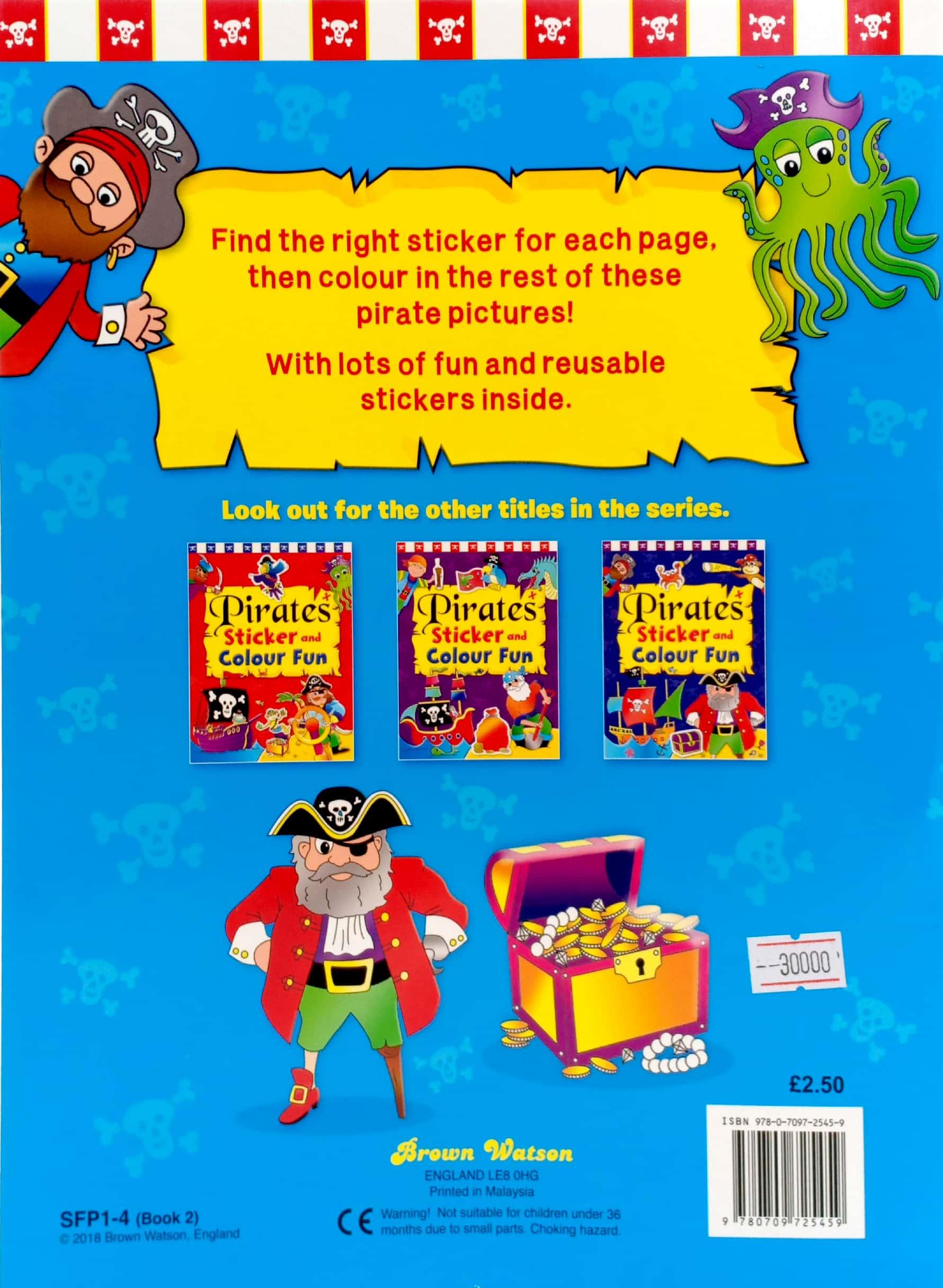 Pirates Sticker And Colour Fun 2
