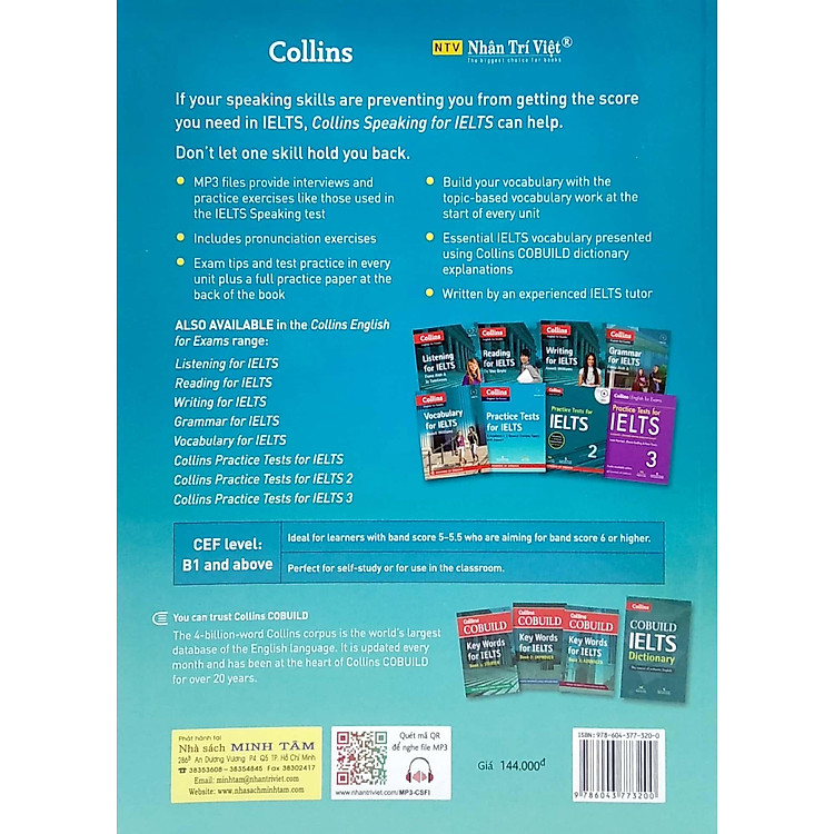 Collins
Speaking for IELTS