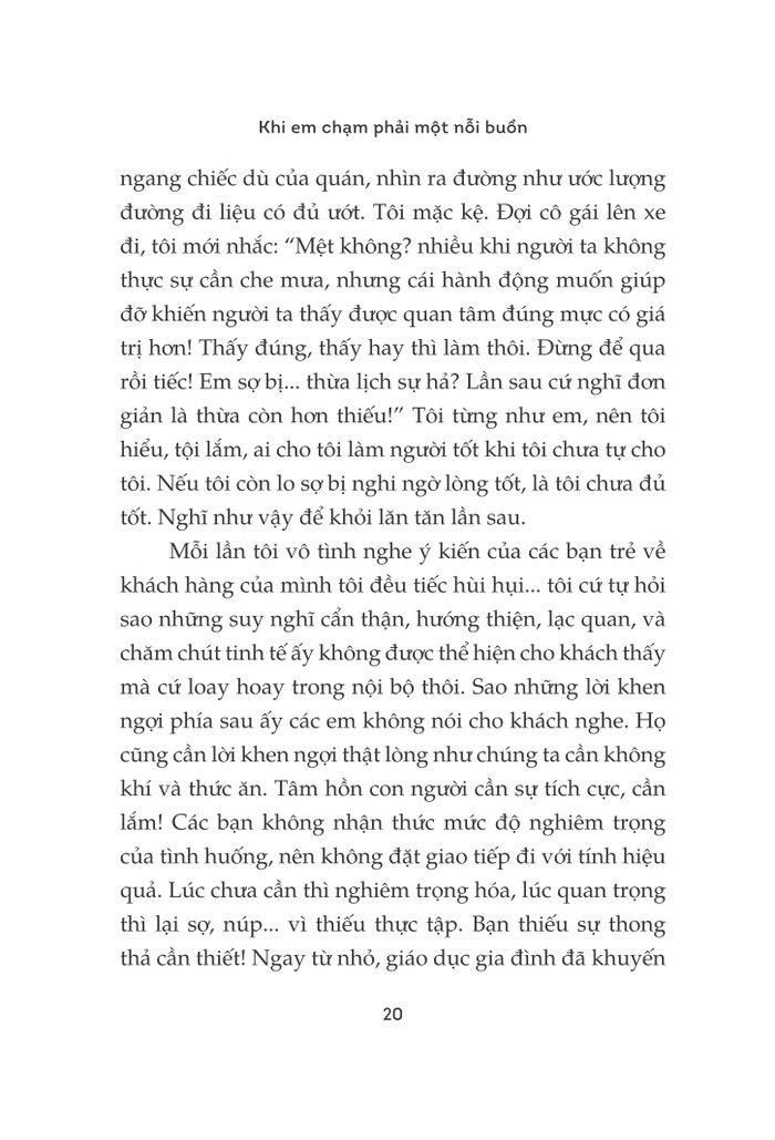 Khi Em Chạm Phải Một Nỗi Buồn
