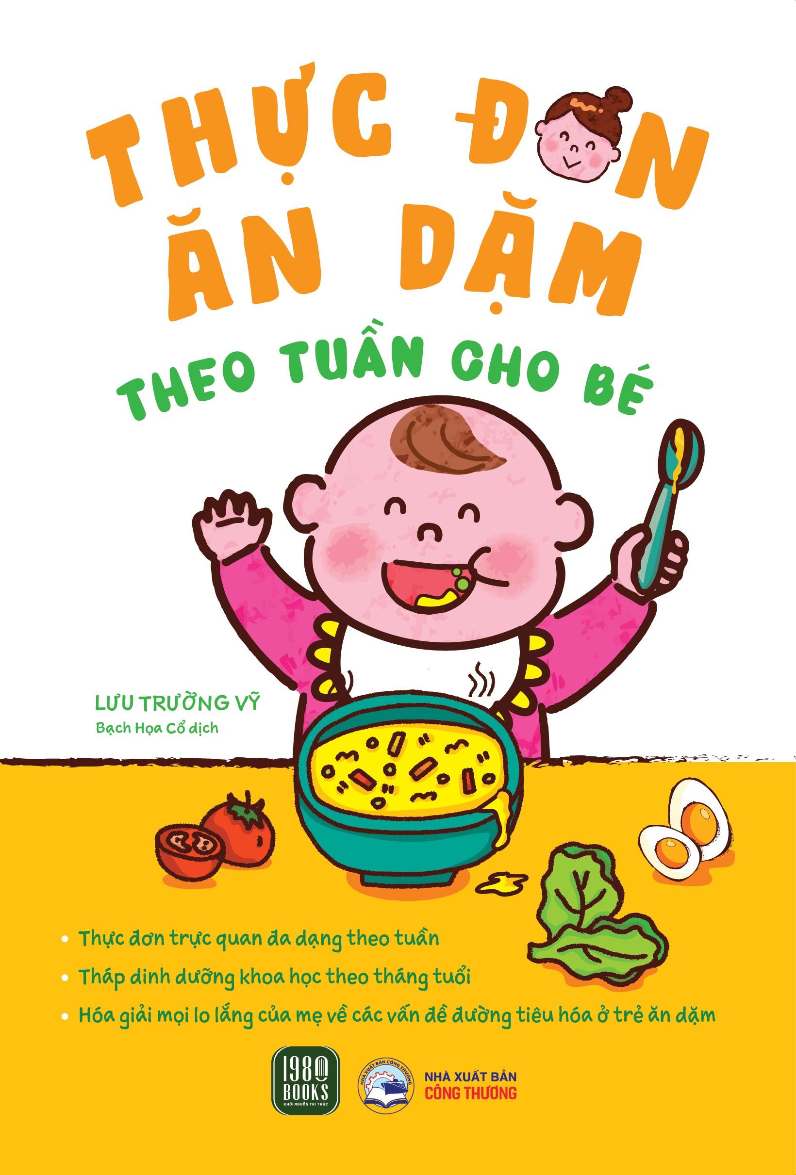Thực Đơn Ăn Dặm Theo Tuần Cho Bé