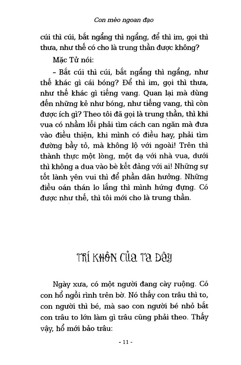 Truyện Ngụ Ngôn Thế Giới Chọn Lọc - Con Mèo Ngoan Đạo