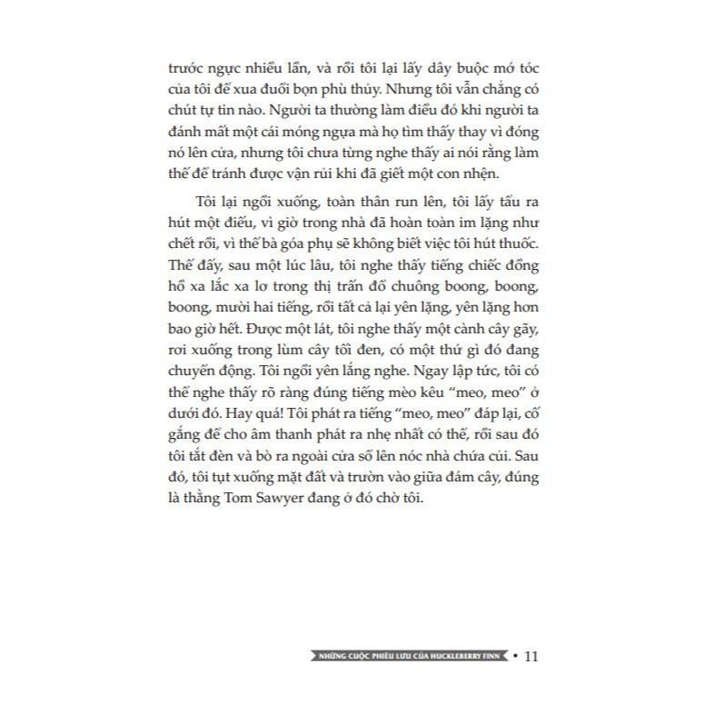 Sách - Những Cuộc Phiêu Lưu Của Huckleberry Finn - Bìa Mềm - Minh Thắng
