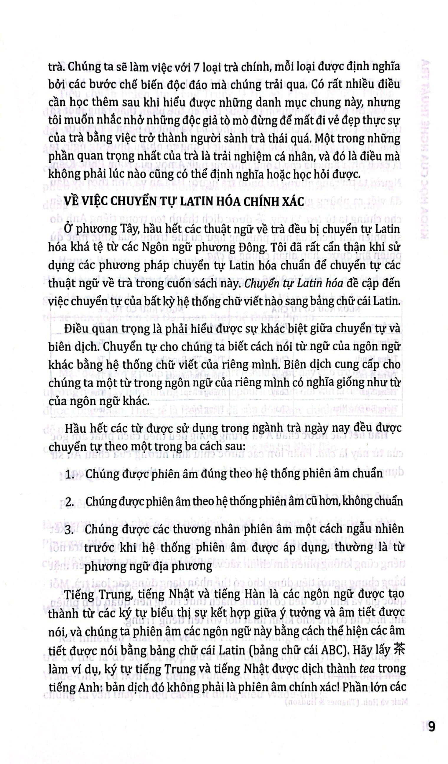 Khoa Học Của Nghệ Thuật Trà