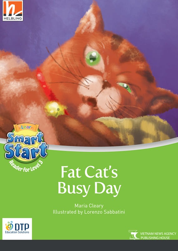 Combo 5 truyện đọc ISS Readers 3: A Long Car Ride, Kindergarten Seasons, We Can Reuse It!, Fat Cat