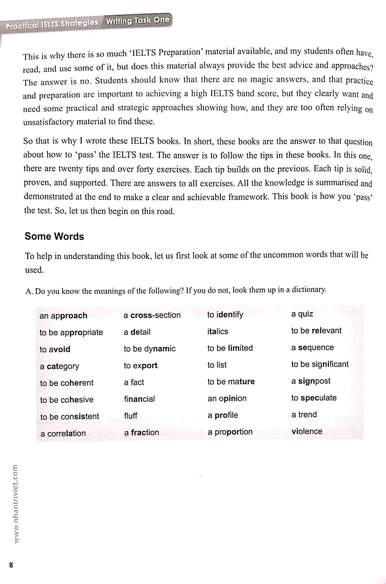 IELTS Writing Task One