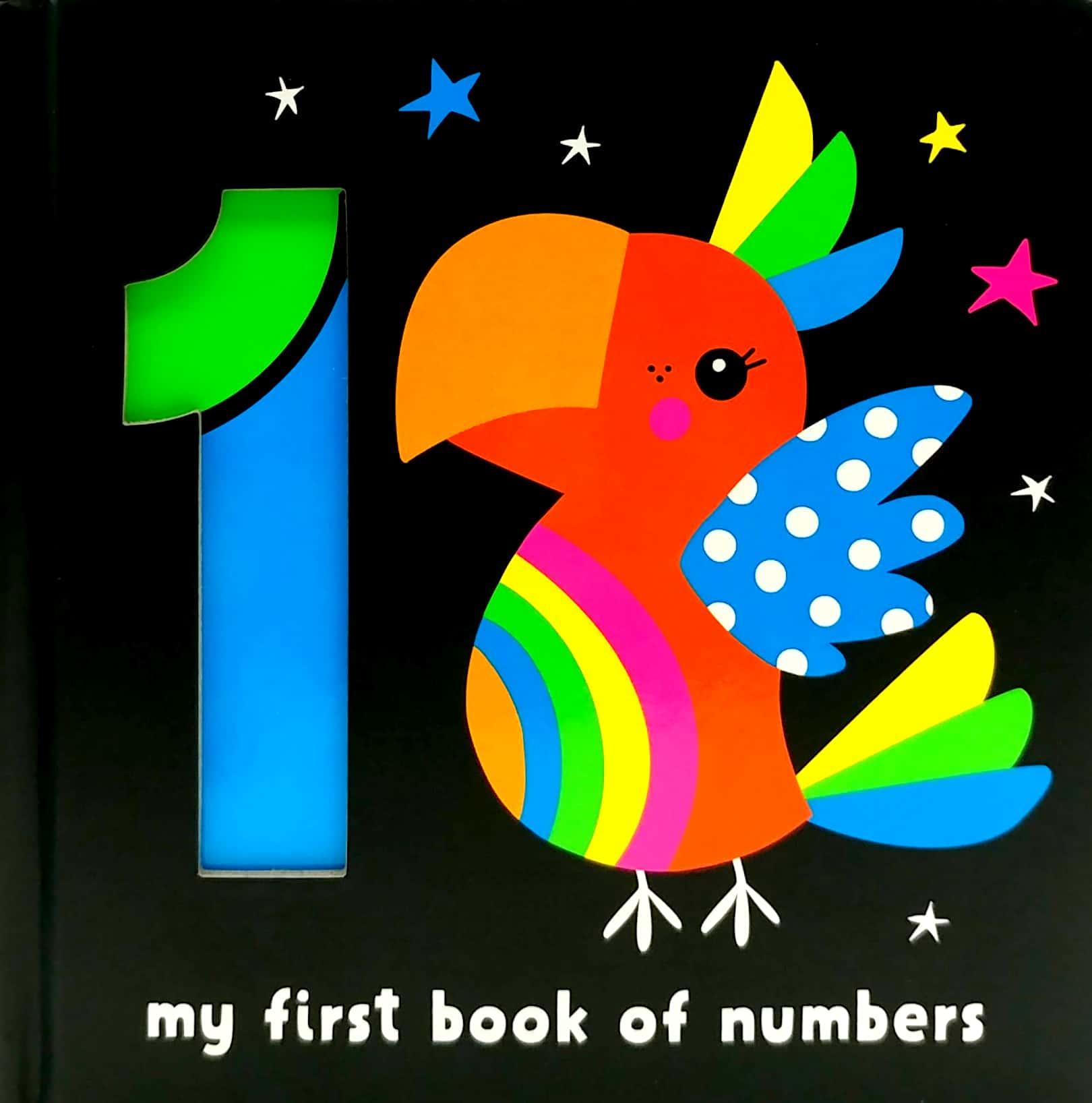 Neon Cut Outs - My First Book Of Numbers