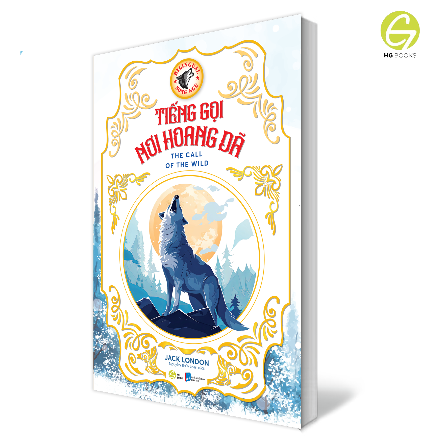 Tiếng gọi nơi hoang dã - Sách song ngữ kinh điển, có note từ vựng tặng kèm file nghe - HG Books