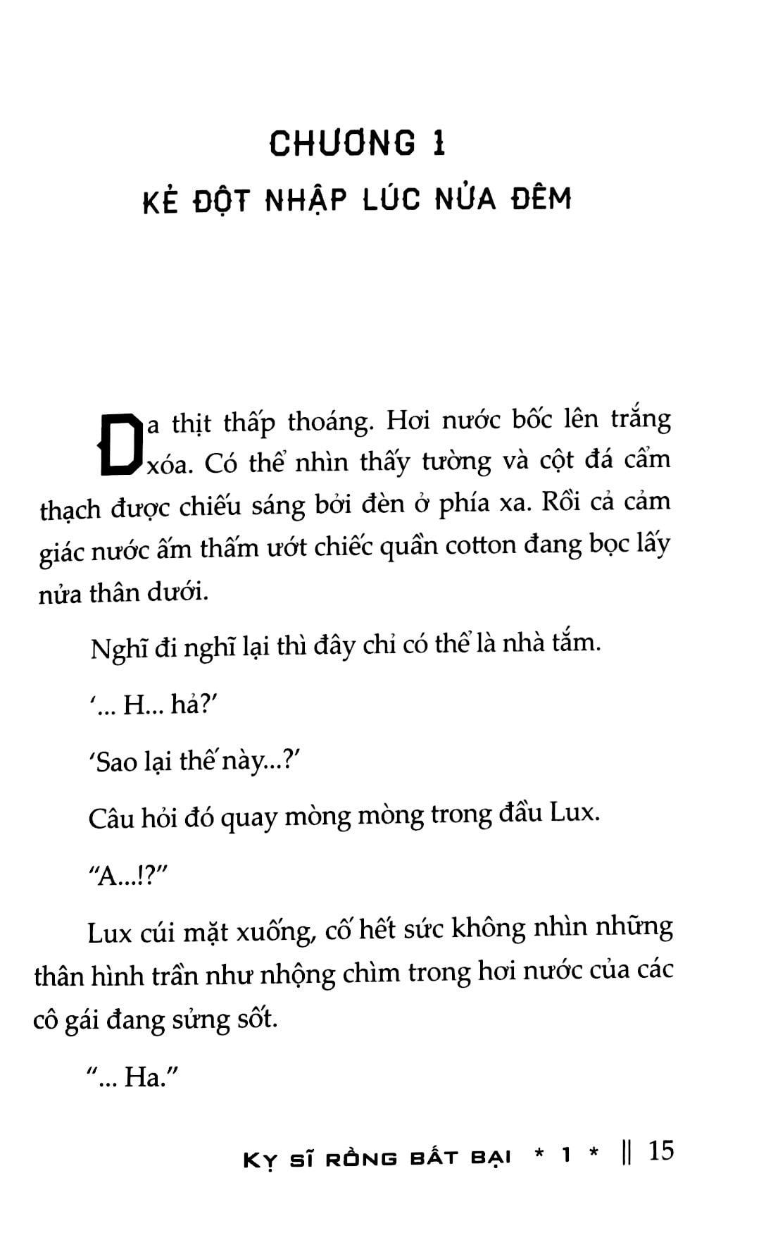 Kỵ Sĩ Rồng Bất Bại - Tập 1