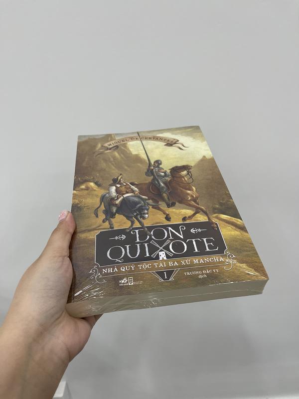 Sách - Don Quixote - Nhà quý tộc tài ba xứ Mancha (Tập 1) (TB 2022) (Nhã Nam HCM)