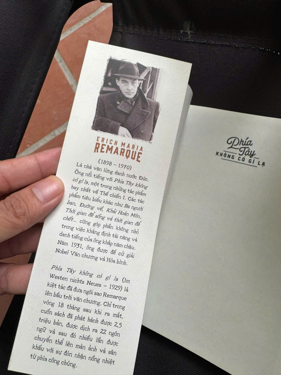 PHÍA TÂY KHÔNG CÓ GÌ LẠ - Erich Maria Remarque – Đông A