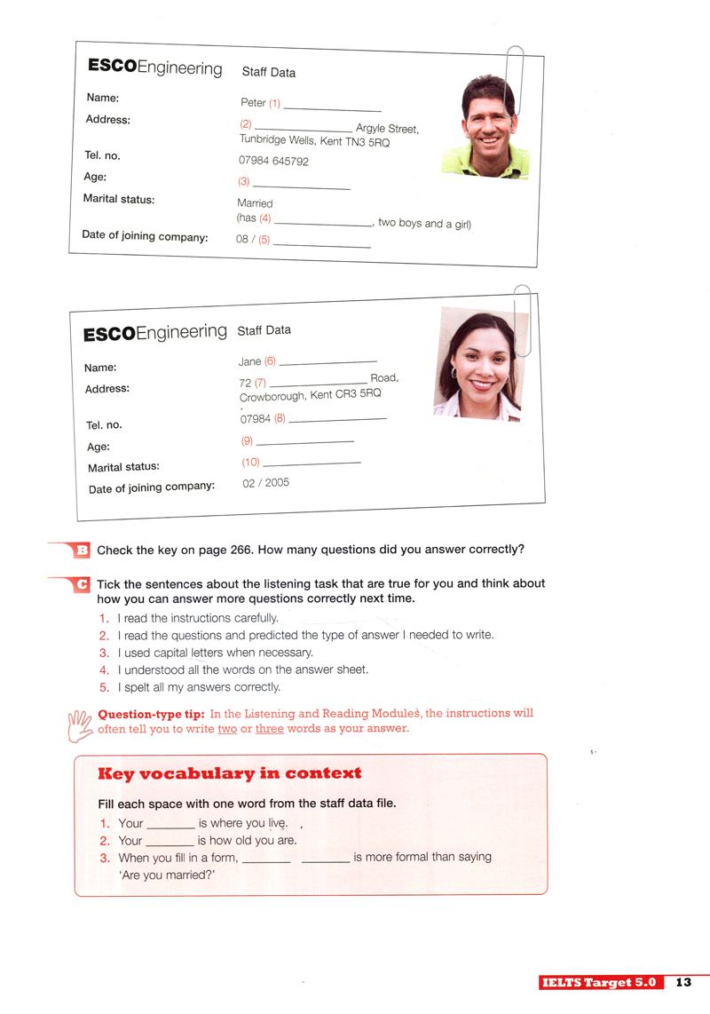 IELTS Target 5.0: Course Book