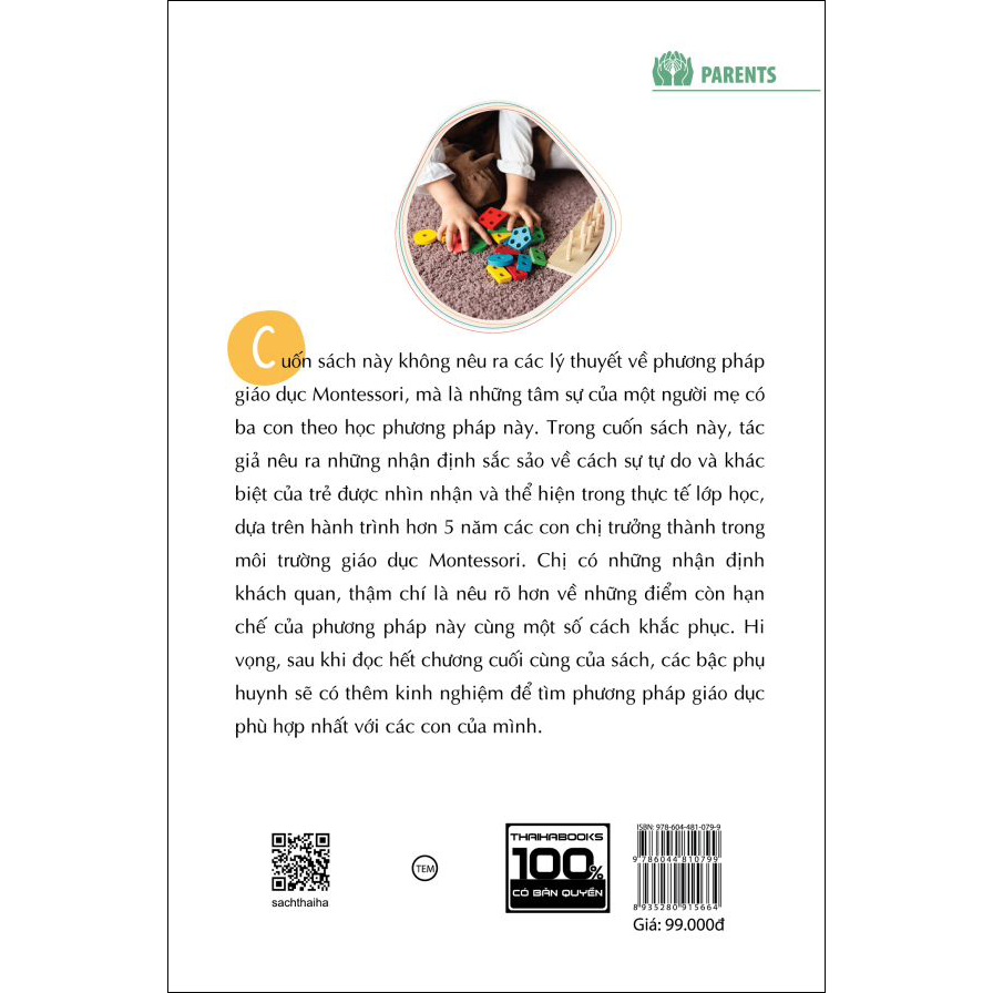 Làm Phụ Huynh Của Trẻ Montessori
