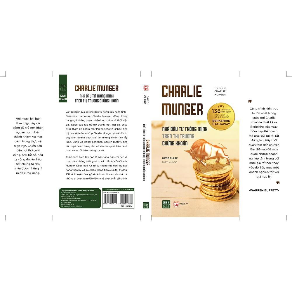 Sách Nhà Đầu Tư Thông Minh Trên Thị Trường Chứng Khoán Charlie Munger - BẢN QUYỀN