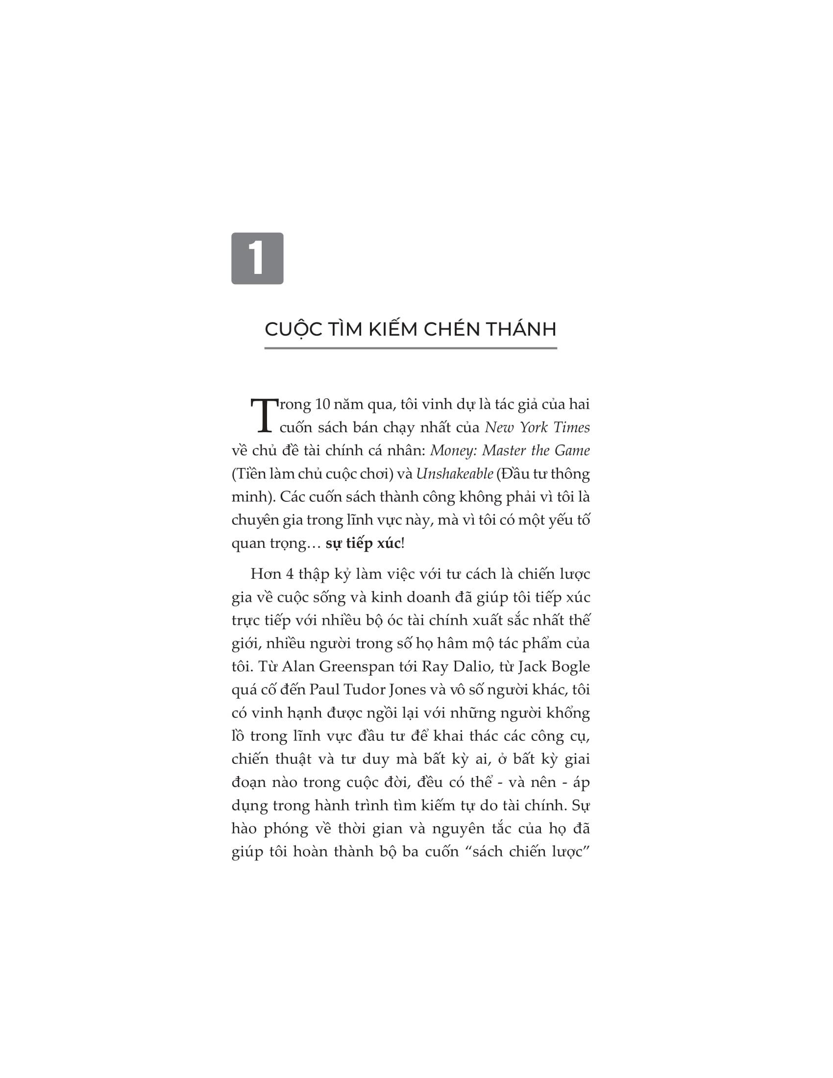 Sách - Chén Thánh Trong Đầu Tư