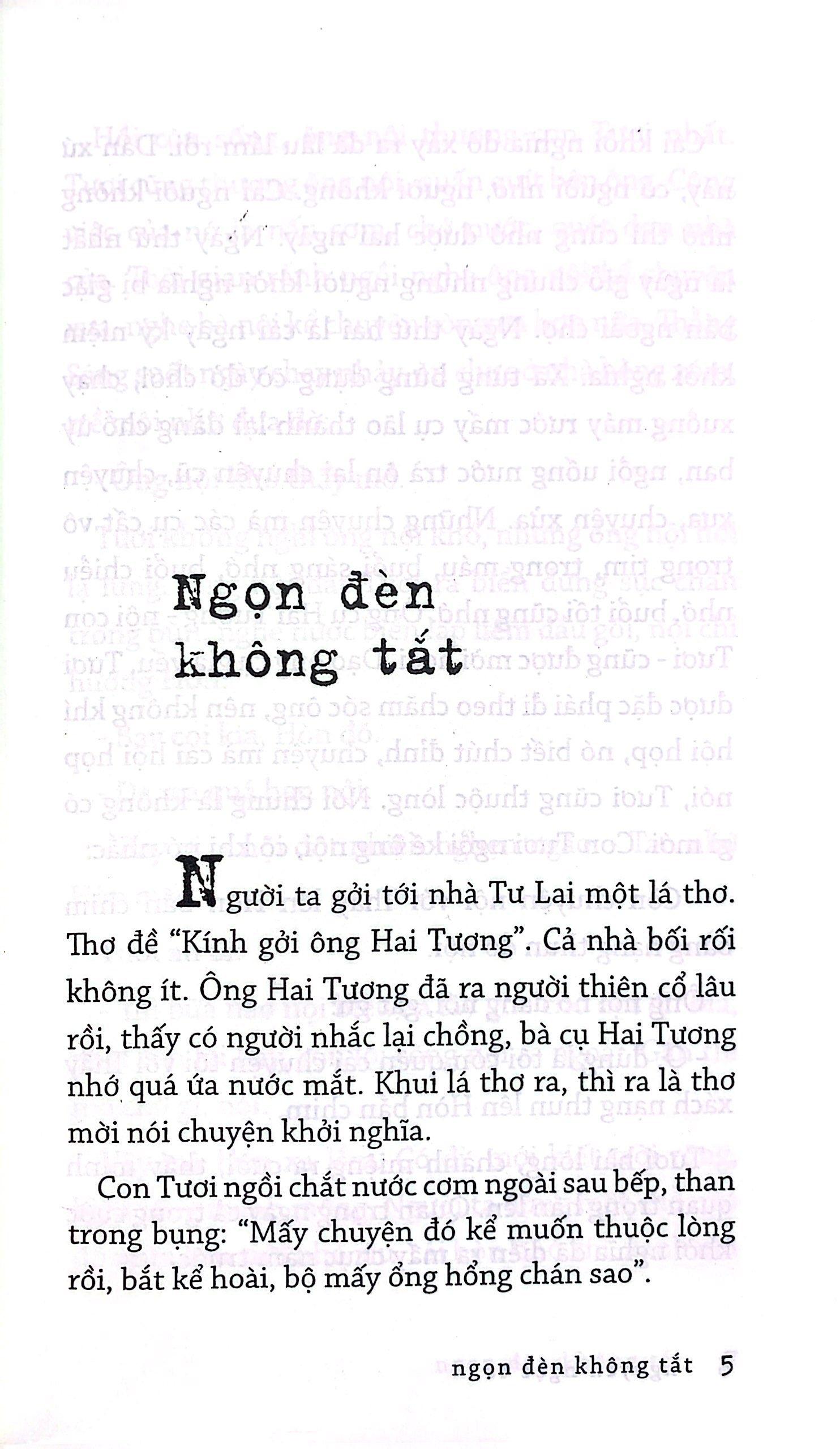 Ngọn Đèn Không Tắt (Tái Bản 2021)