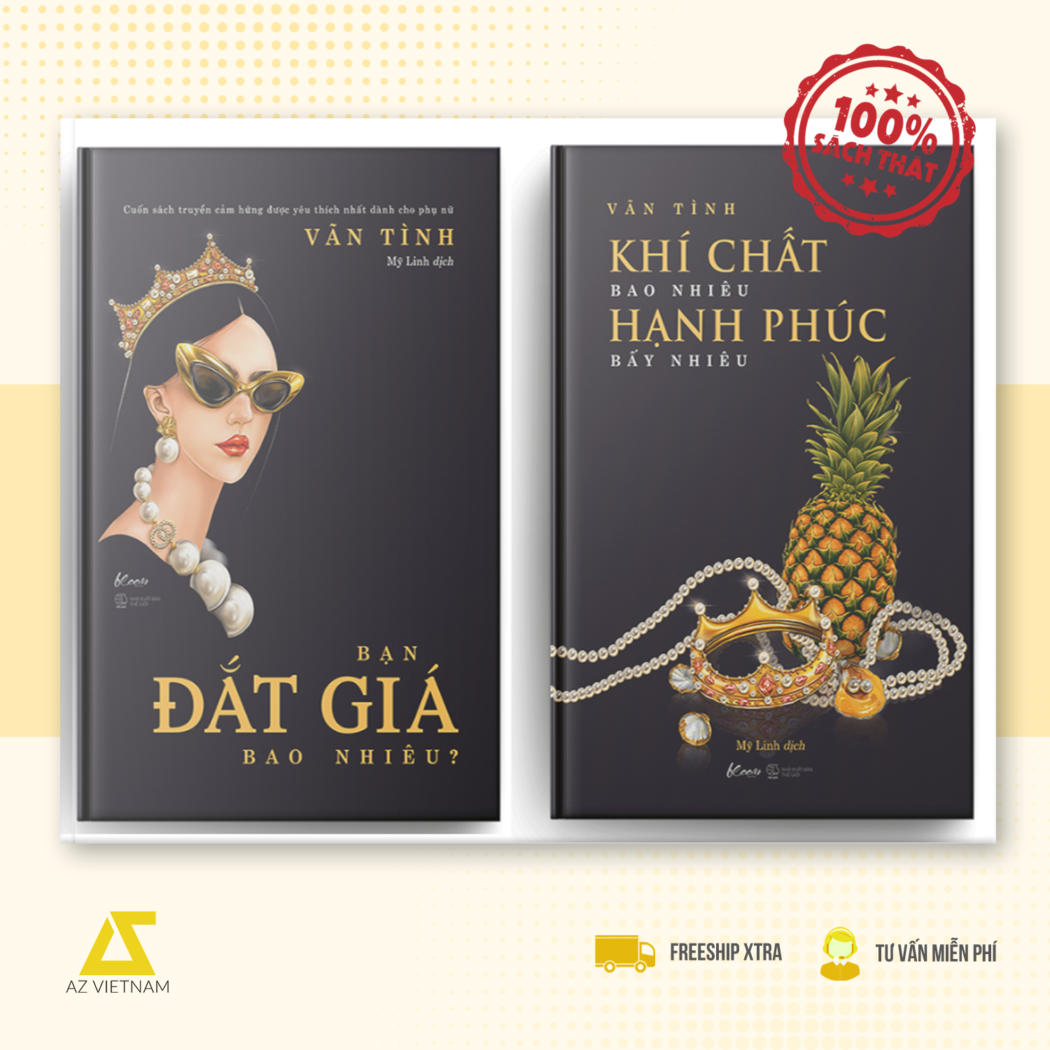 Combo 2 Quyển: Bạn Đắt Giá Bao Nhiêu? (Tái Bản 2022) + Khí Chất Bao Nhiêu Hạnh Phúc Bấy Nhiêu (Tái Bản 2022)