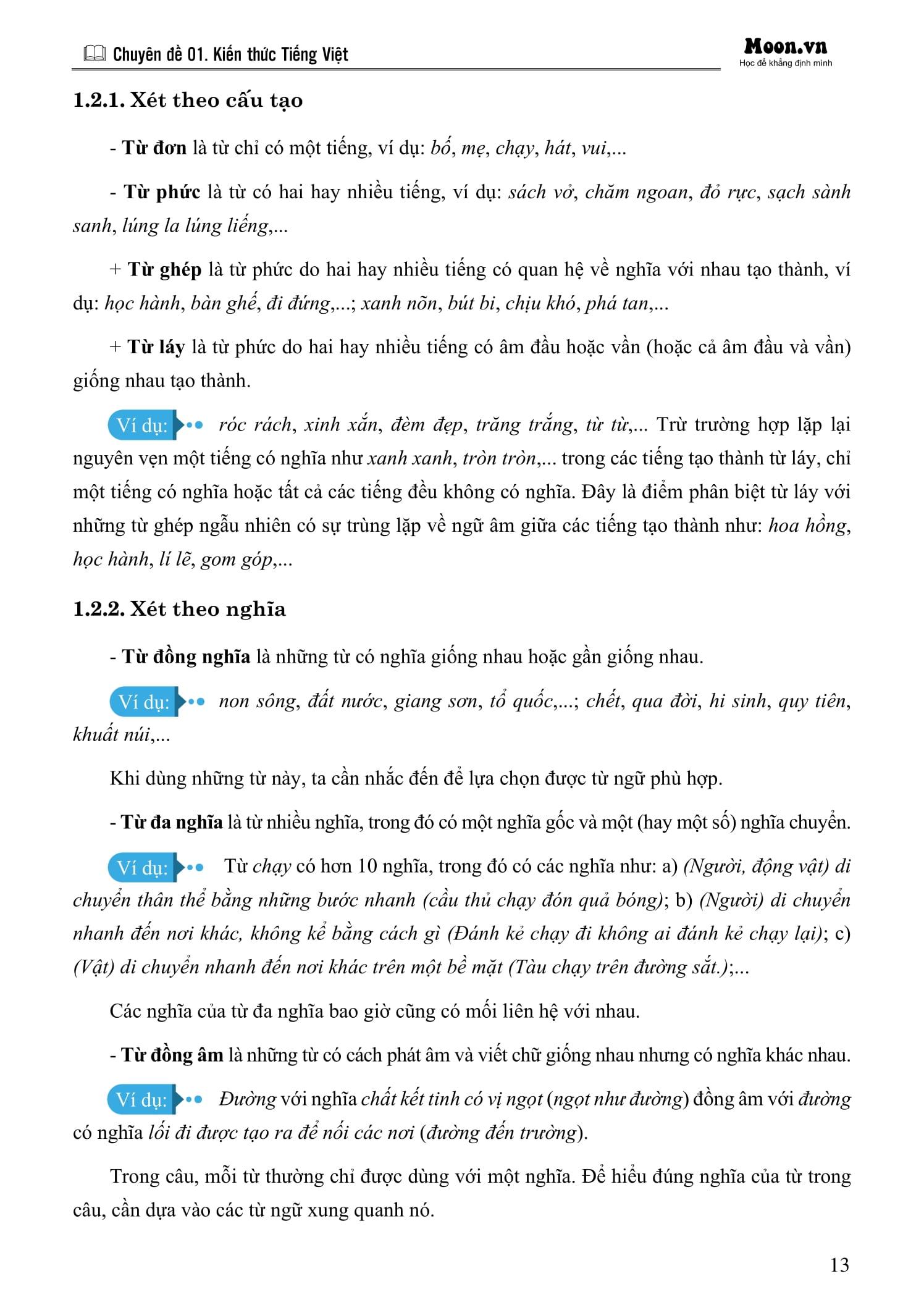 Sách - Tổng Ôn Ngữ Văn 9 - Tập 1 (Chương Trình SGK Mới)