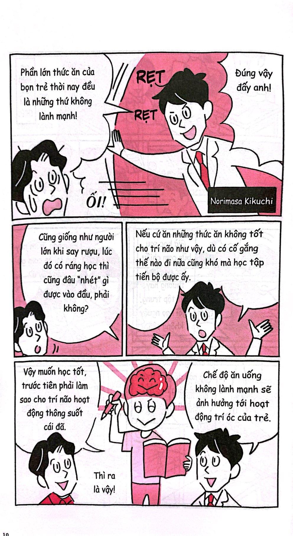 Sách - Chuyên Gia Bật Mí - Chế Độ Dinh Dưỡng Cải Thiện Trí Nhớ Giúp Nâng Cao Điểm Số Của Con Bạn