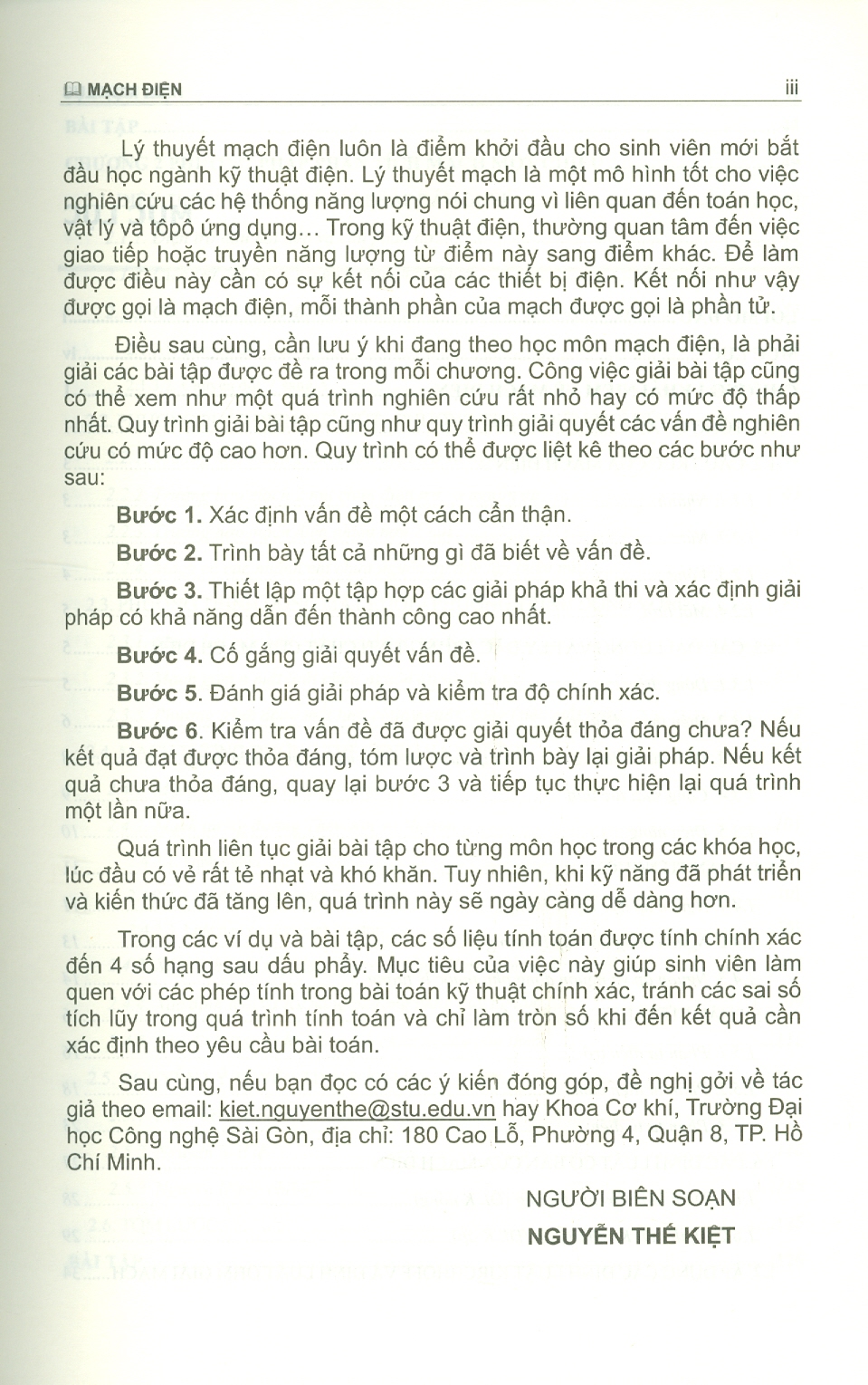 Giáo Trình MẠCH ĐIỆN