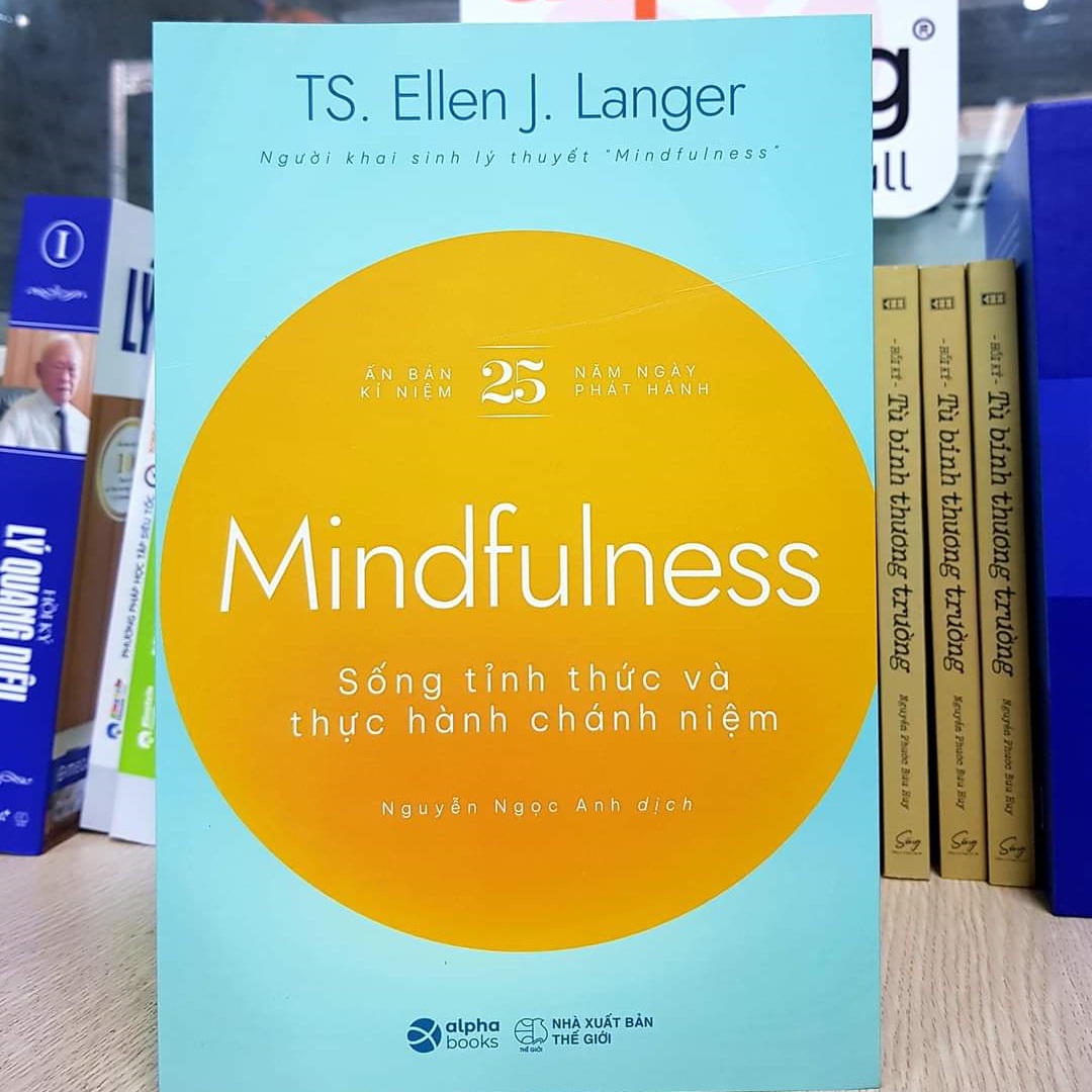 Sách - Mindfullness - Sống Thức Tỉnh Và Thực Hành Chánh Niệm (TS. Ellen J. Langer) 159K