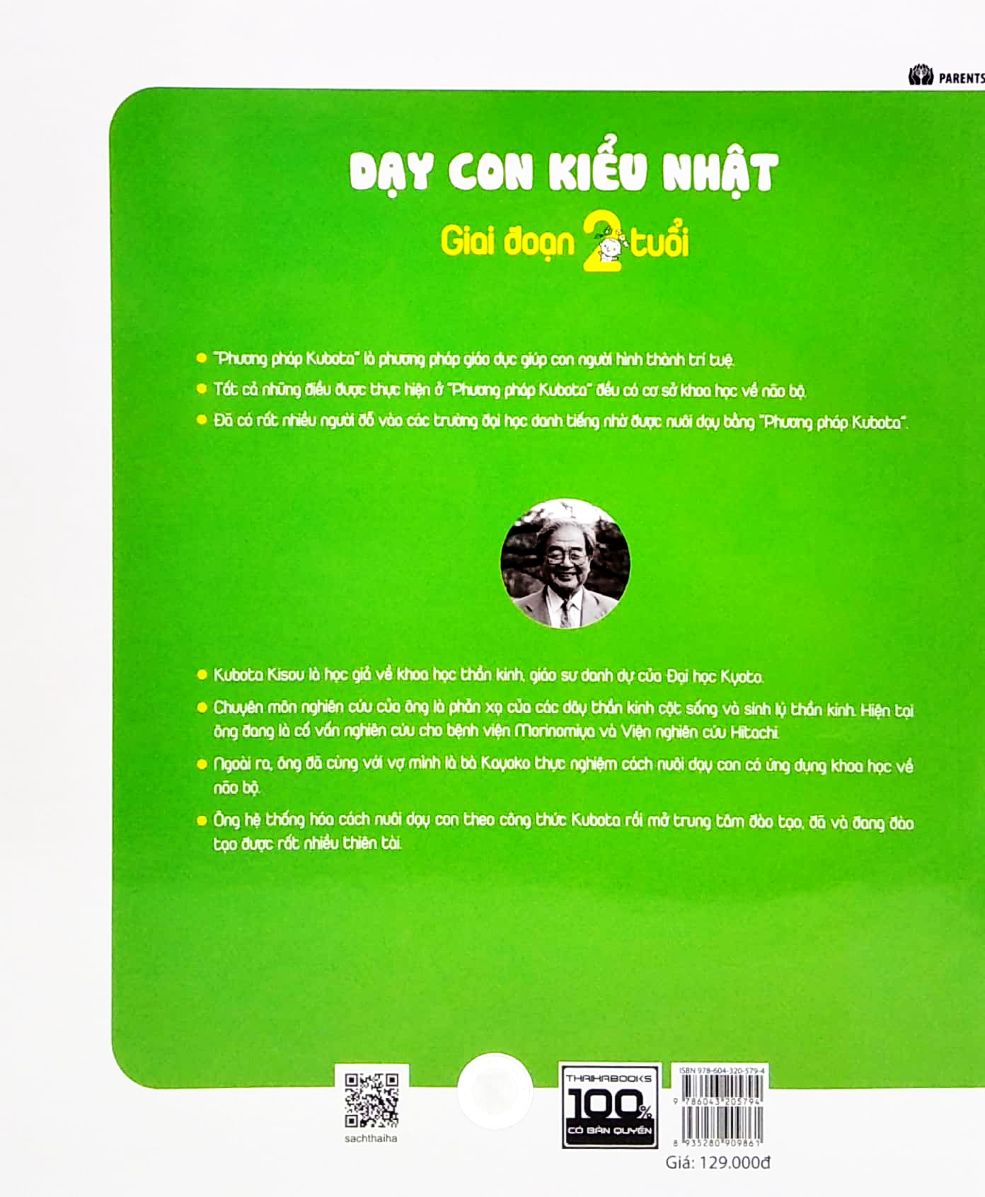 Dạy Con Kiểu Nhật - Giai Đoạn Trẻ 2 Tuổi (Tái Bản 2022) (TH)
