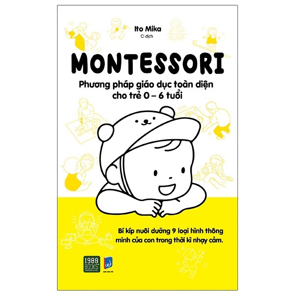 Sách - Combo 3 cuốn dạy con (Lắng nghe để dạy con đúng cách + Montessori 0-3 + Montessori 0-6) - 1980Books