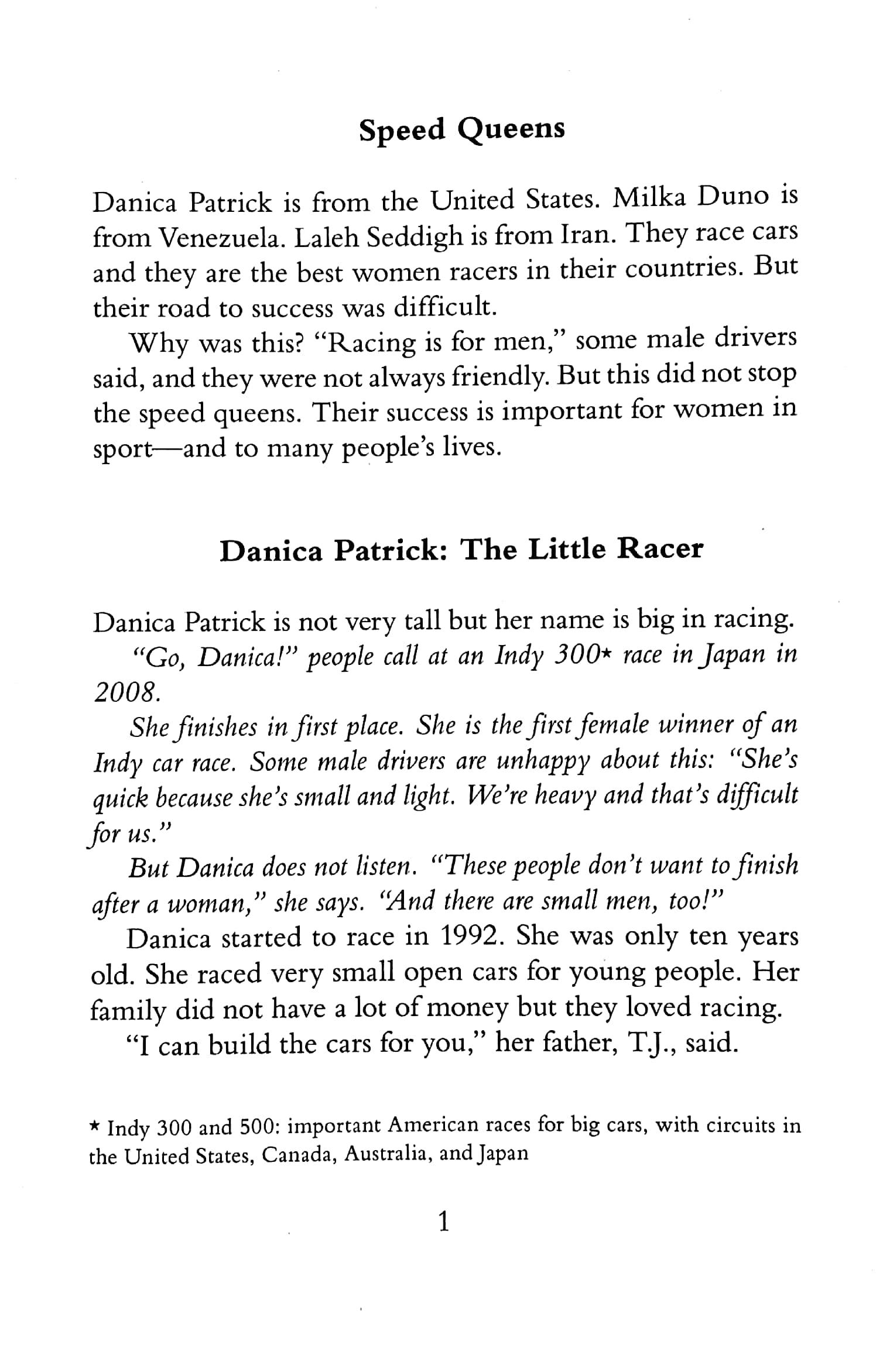 Pearson English Graded Readers Level 1: Speed Queens