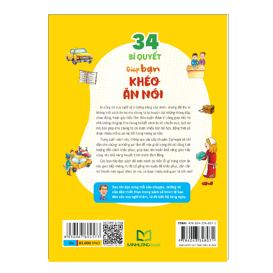 Lời Nhắn Nhủ Từ Carnegie Dành Cho Thanh Thiếu Niên - 34 Bí Quyết Giúp Bạn Khéo Ăn Nói