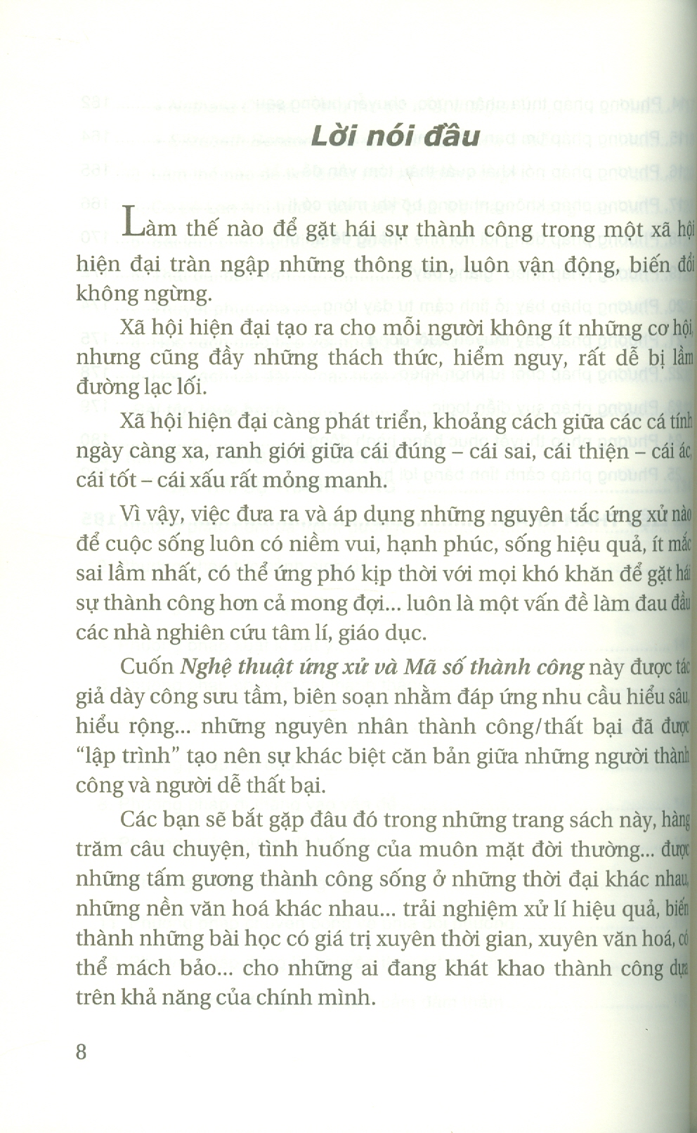Nghệ Thuật Ứng Xử Và Mã Số Thành Công