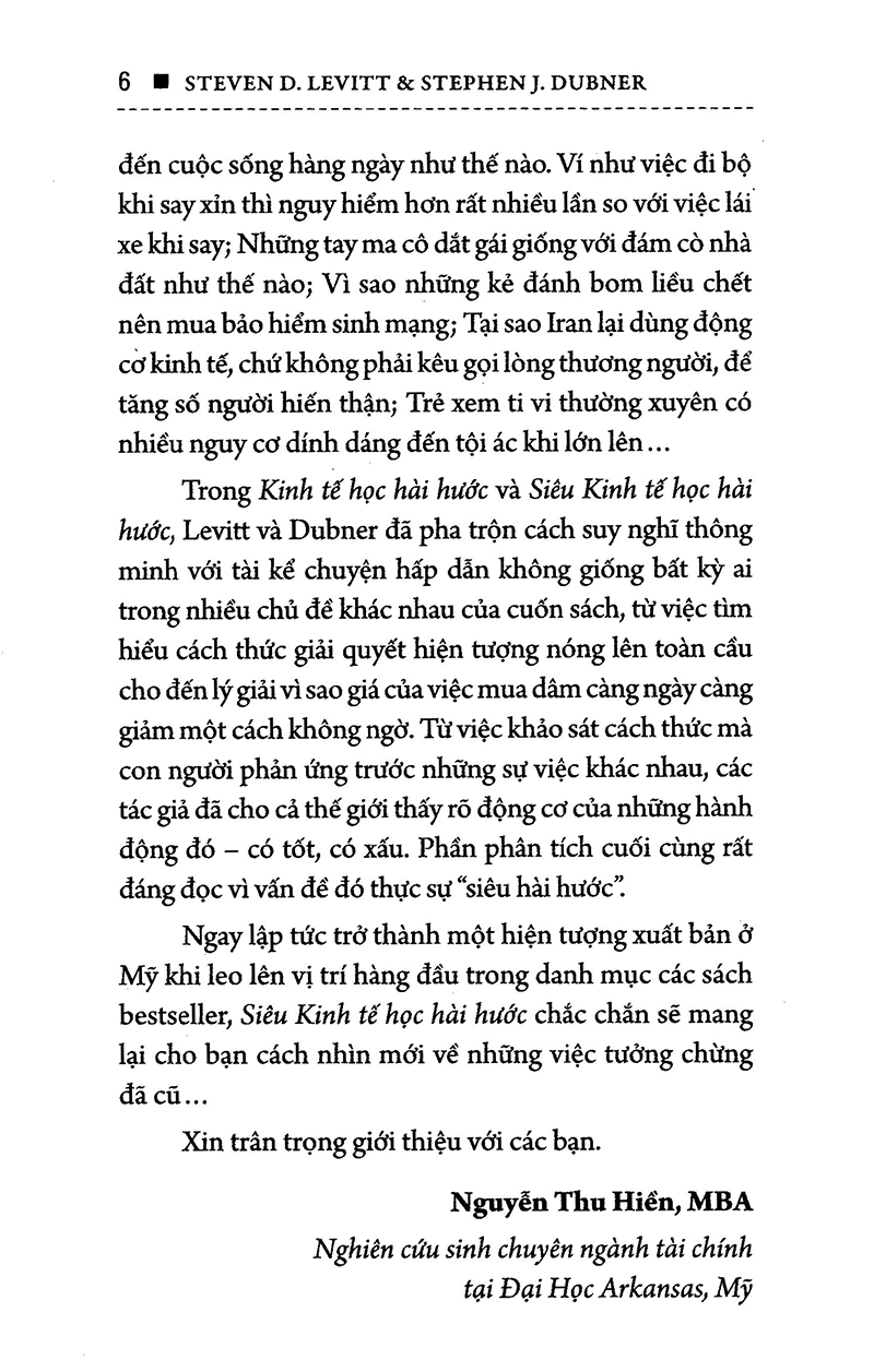 Siêu Kinh Tế Học Hài Hước ( tặng kèm bookmark Tuyệt Đẹp )