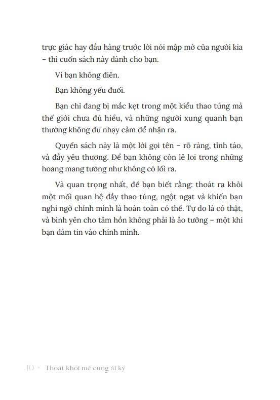 Sách - Thoát Khỏi Mê Cung Ái Kỷ