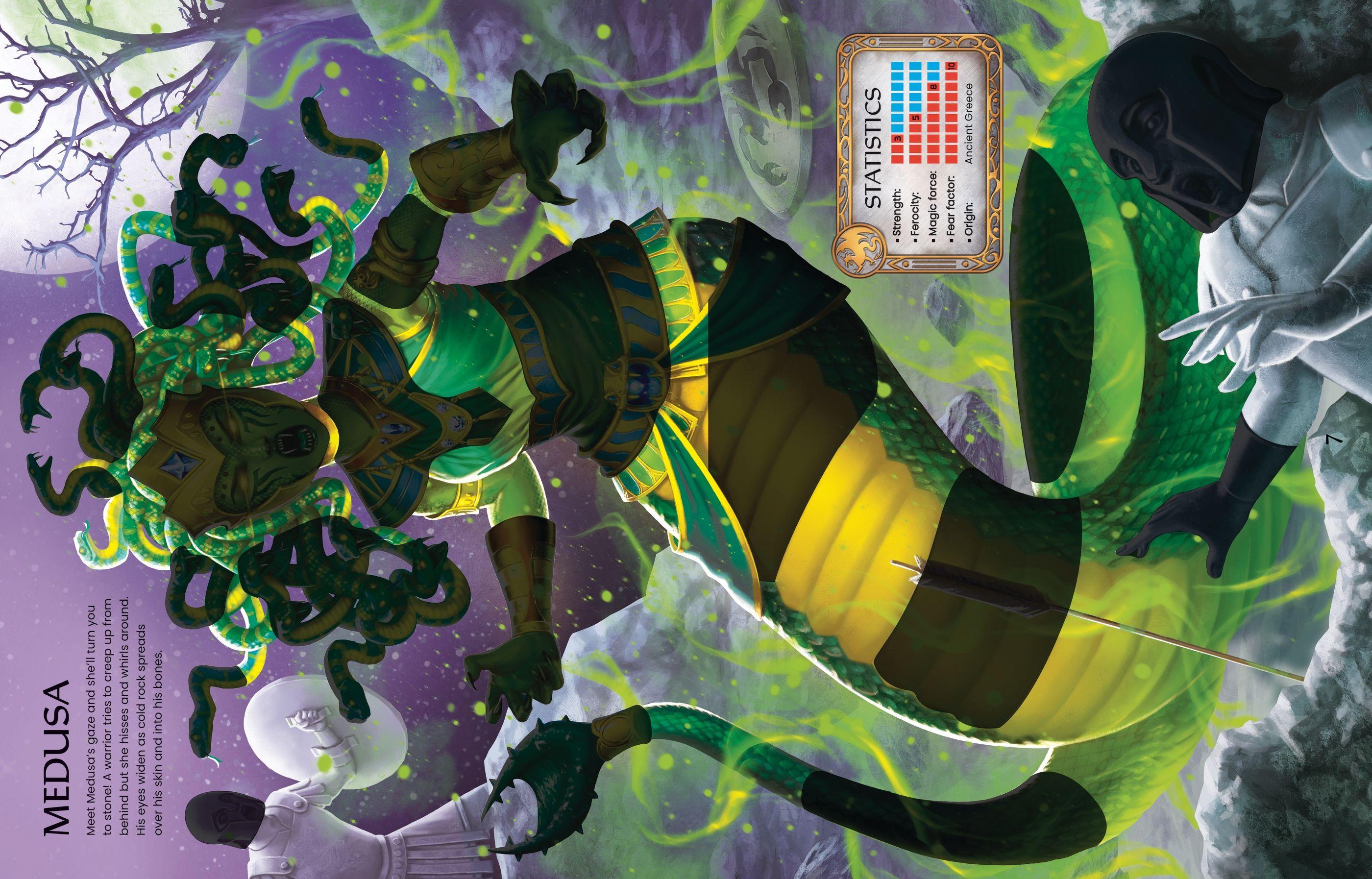 Build Your Own Mythical Beasts Sticker Book