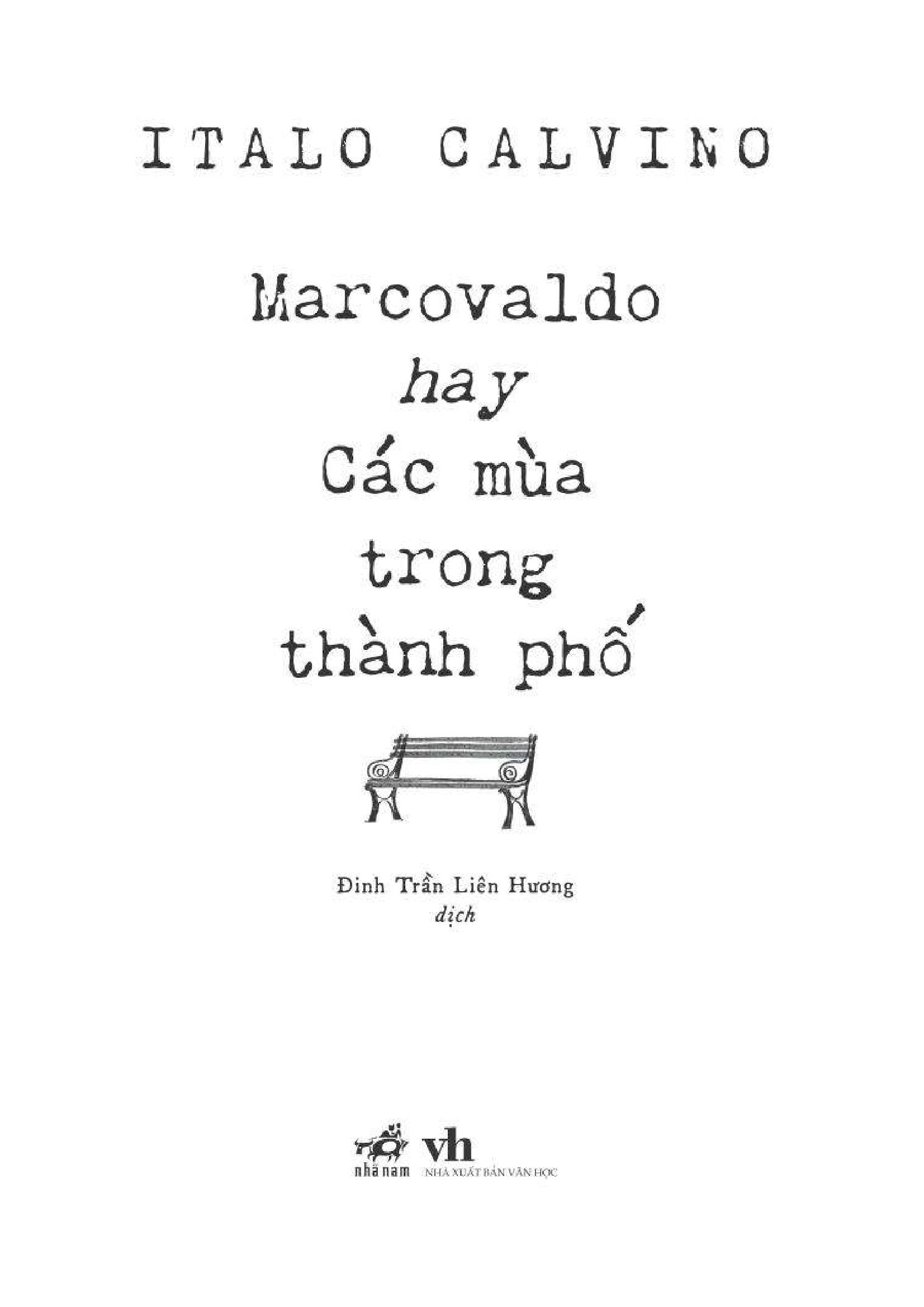 Sách - Marcovaldo Hay Các Mùa Trong Thành Phố