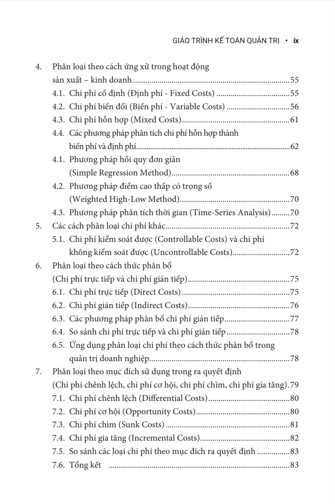 Giáo Trình Kế Toán Quản Trị