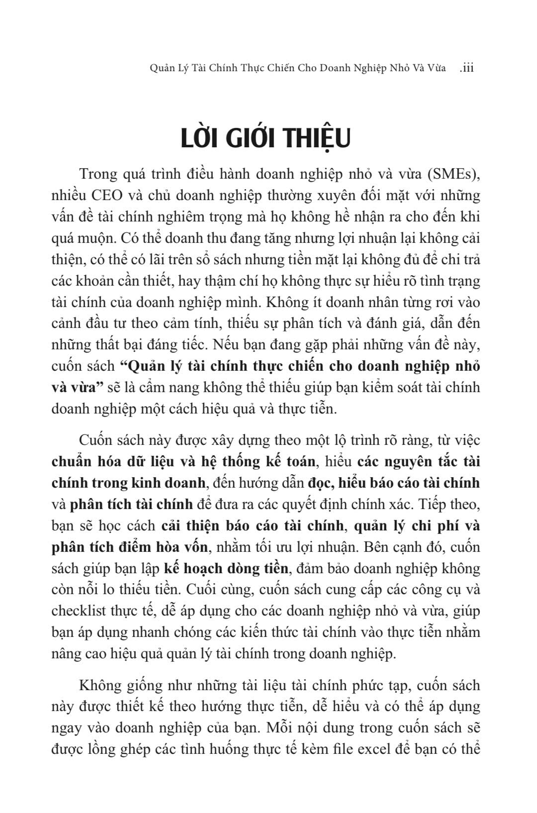 Quản Lý Tài Chính Thực Chiến Cho Doanh Nghiệp Nhỏ Và Vừa